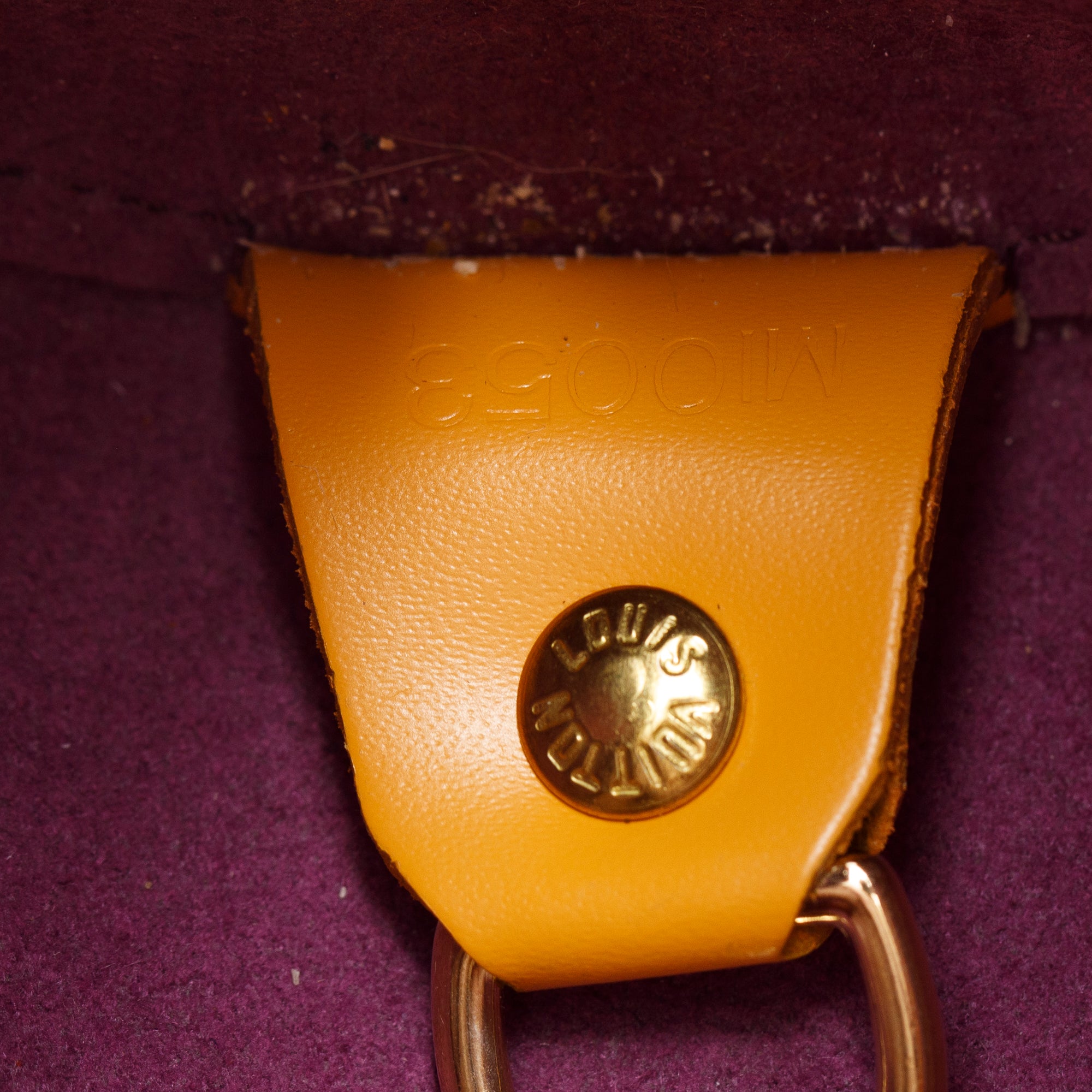 Louis Vuitton Yellow Epi Leather Papillon 30 w/ Pochette