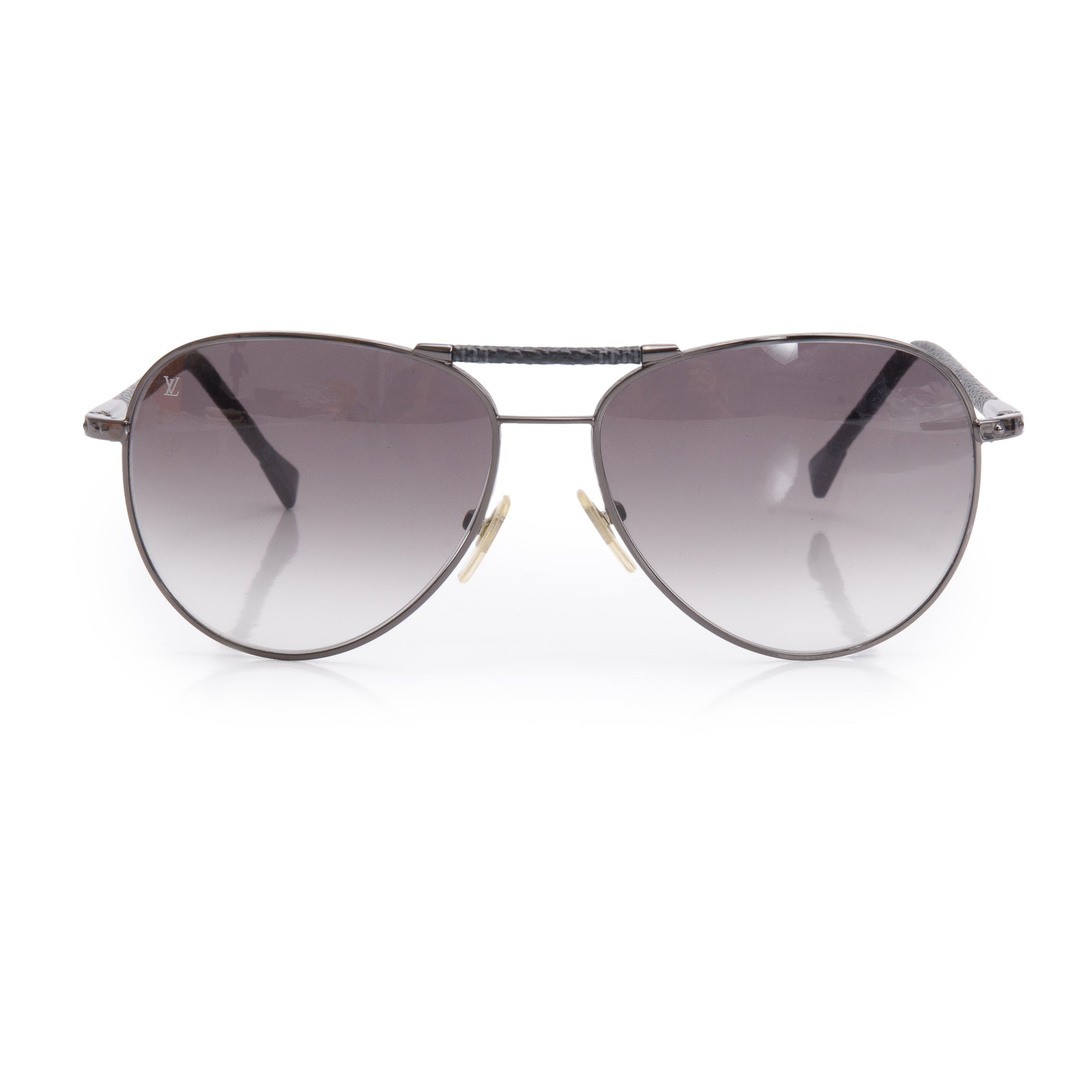 Louis Vuitton Z0439U Damier Graphite Gunmetal Conspiration Pilot Sunglasses