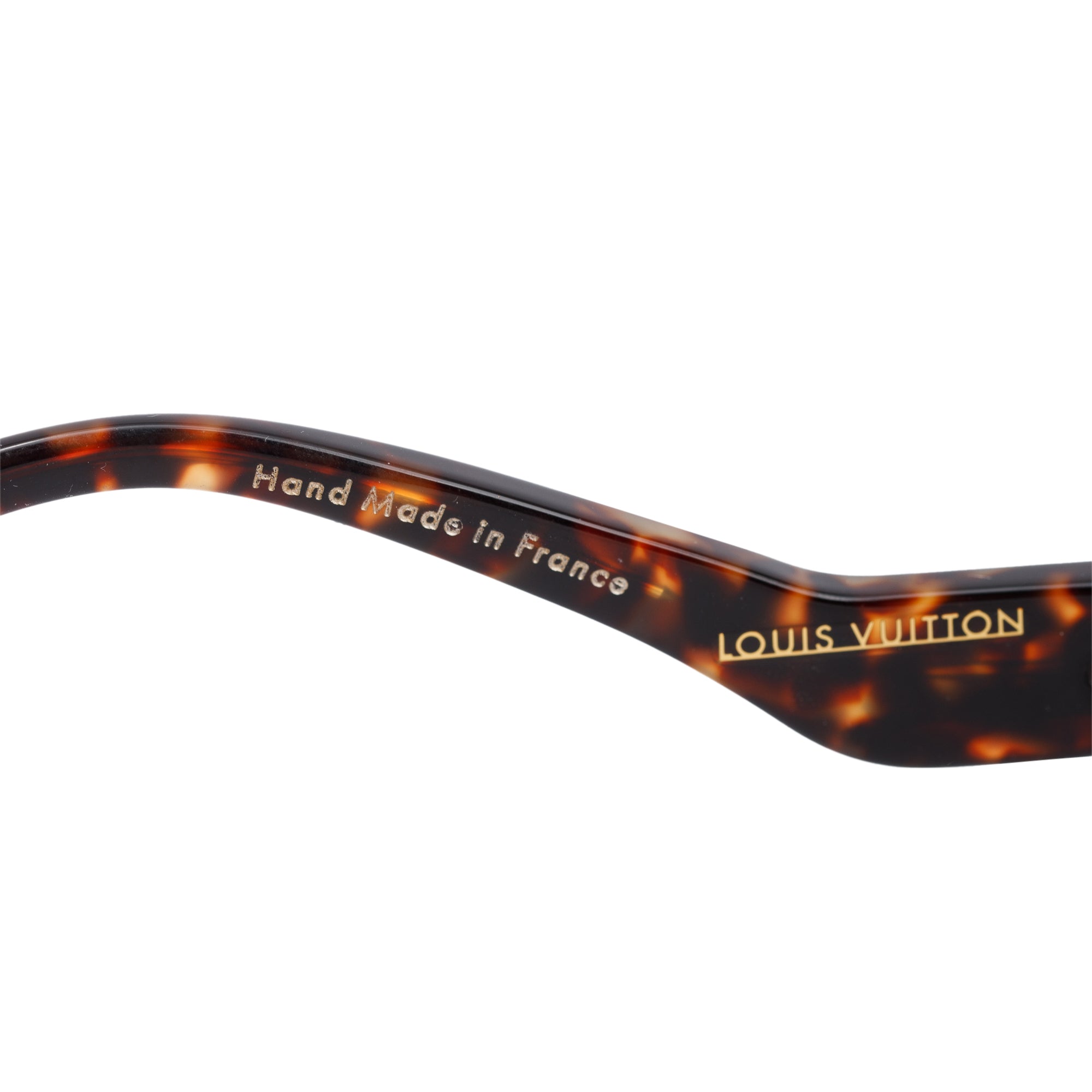 Louis Vuitton Z0517W Brown Havana & Pink Acetate Anemone Oversize Sunglasses w/ Case