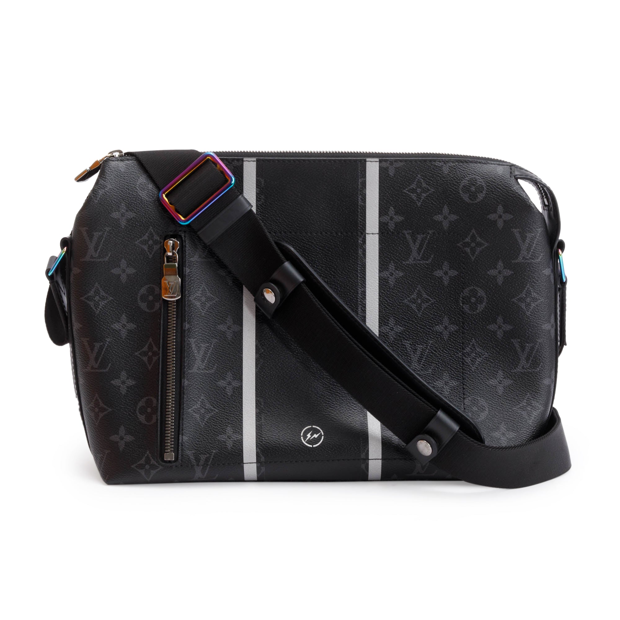 louis vuitton apollo fragment backpack Louis Vuitton x Fragment Monogram Eclipse Apollo Messenger Bag w/ Box – OLIVER'S
