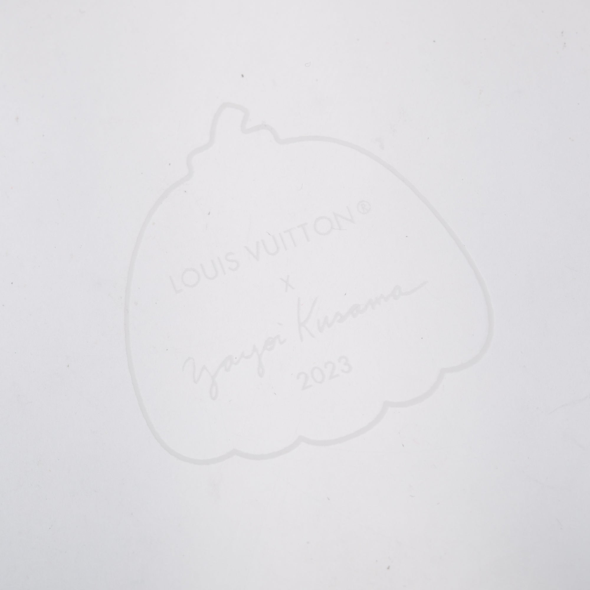 Louis Vuitton x Yayoi Kusama 2022 Transparent Plexiglass Scott Box w/ Box