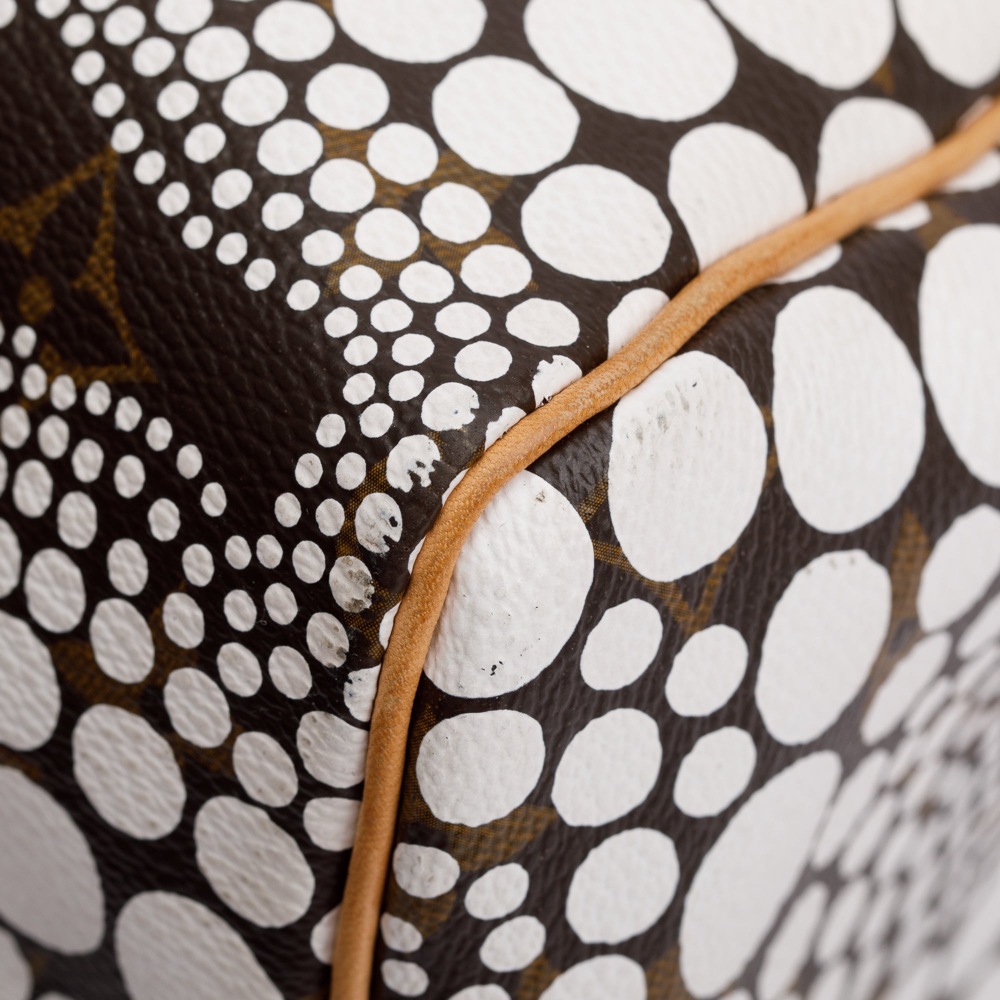 Louis Vuitton x Yayoi Kusama White Monogram Town Speedy 30