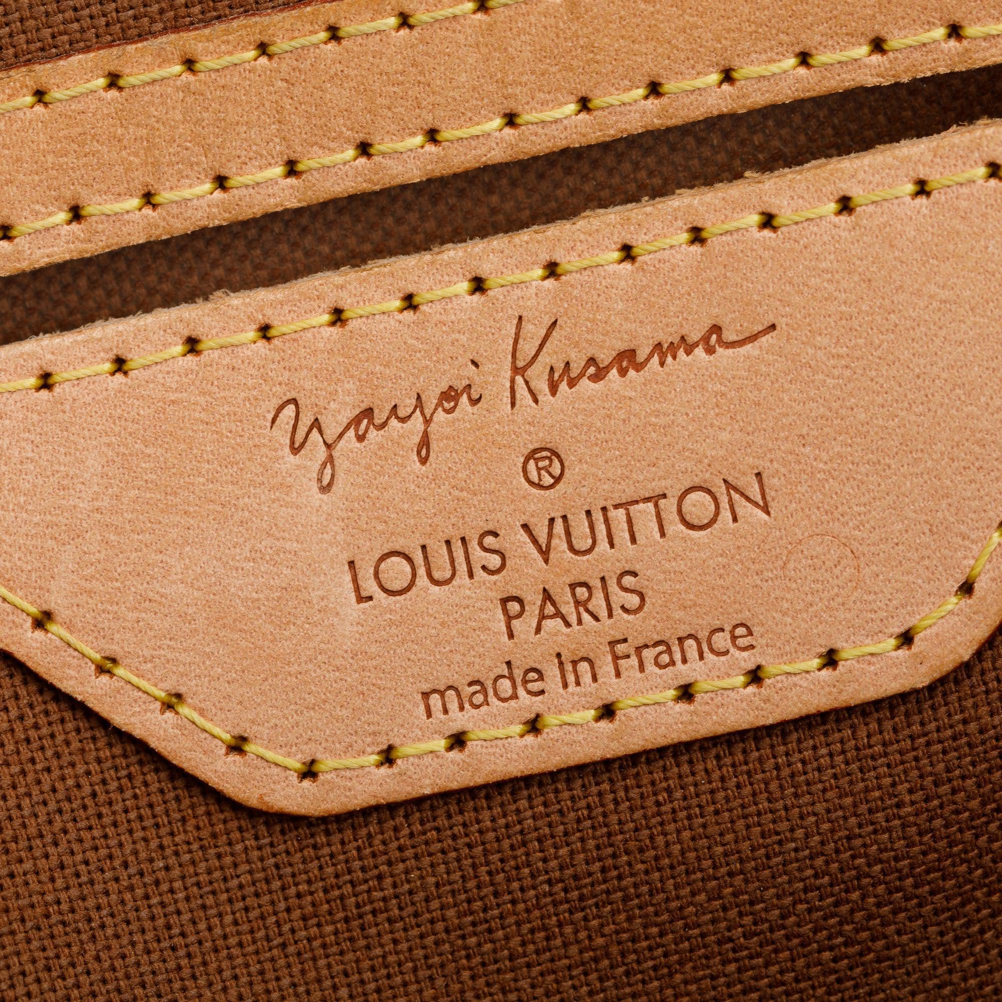 Louis Vuitton x Yayoi Kusama White Monogram Town Speedy 30