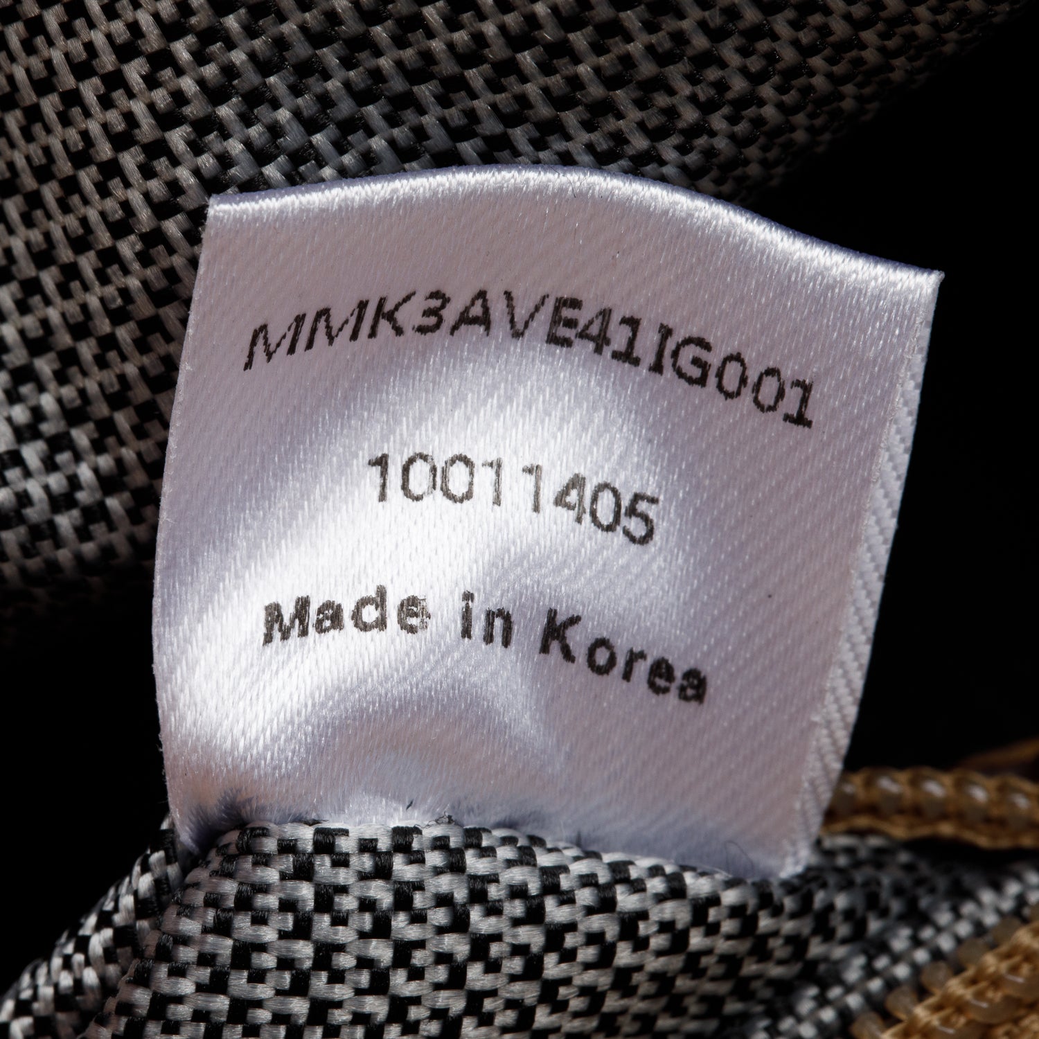 MCM Beige Visetos Side Studs Mini Stark Backpack