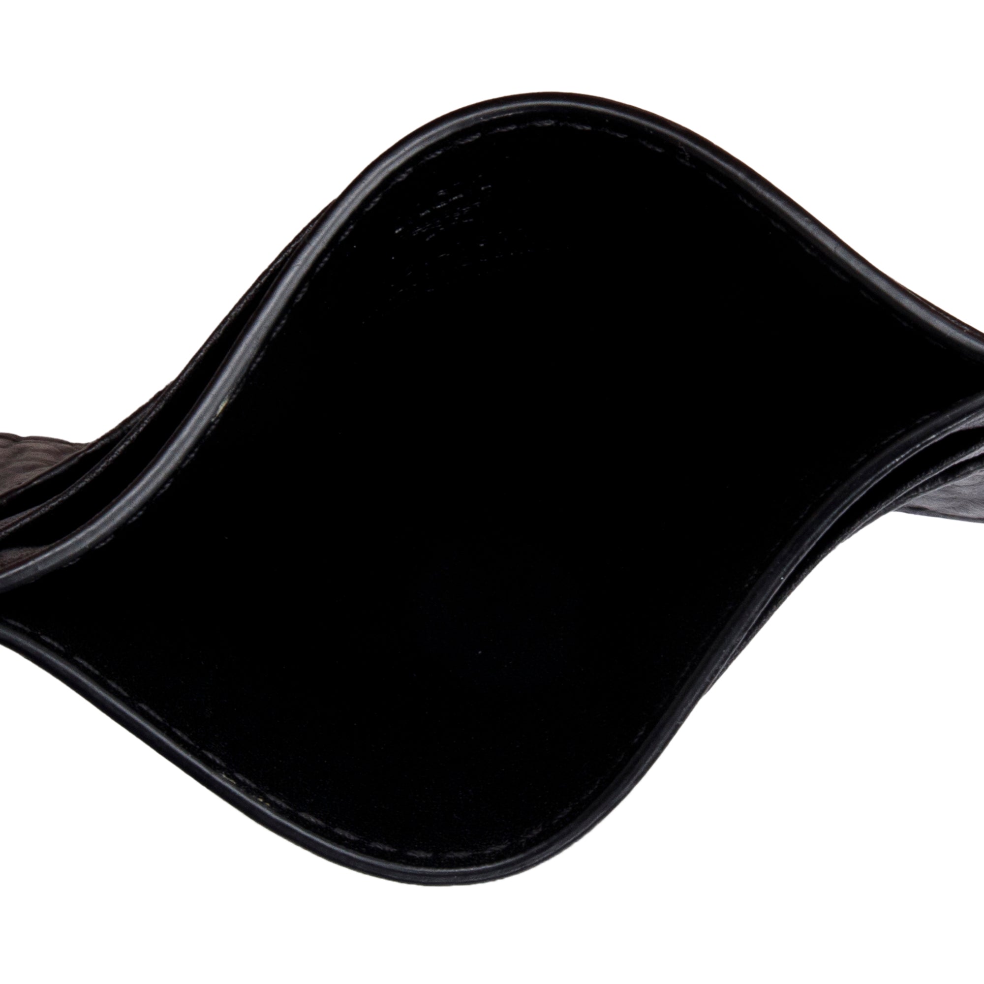 MCM Black Visetos Mini Card Case