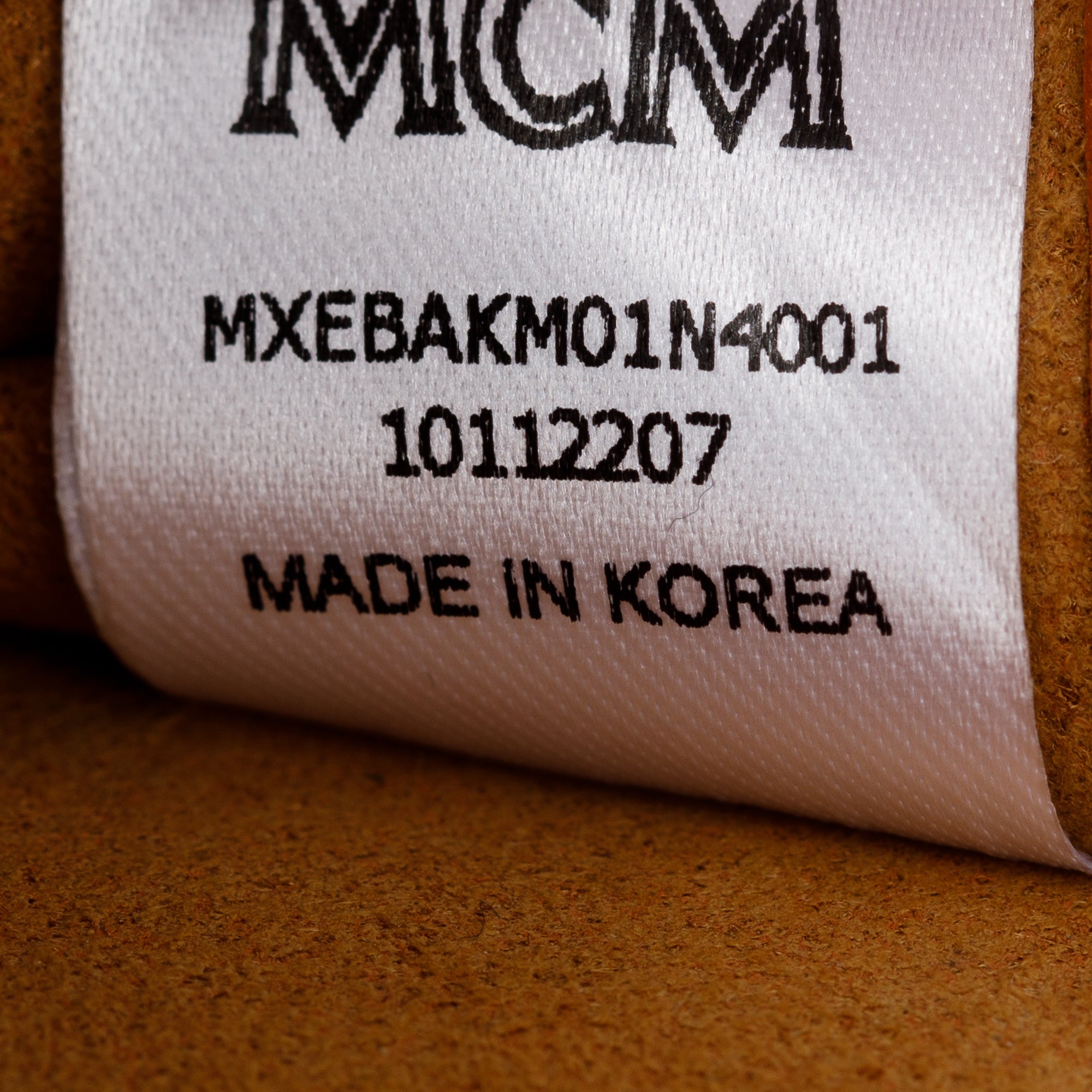 MCM Brown Leather Ottomar Wallet on Chain