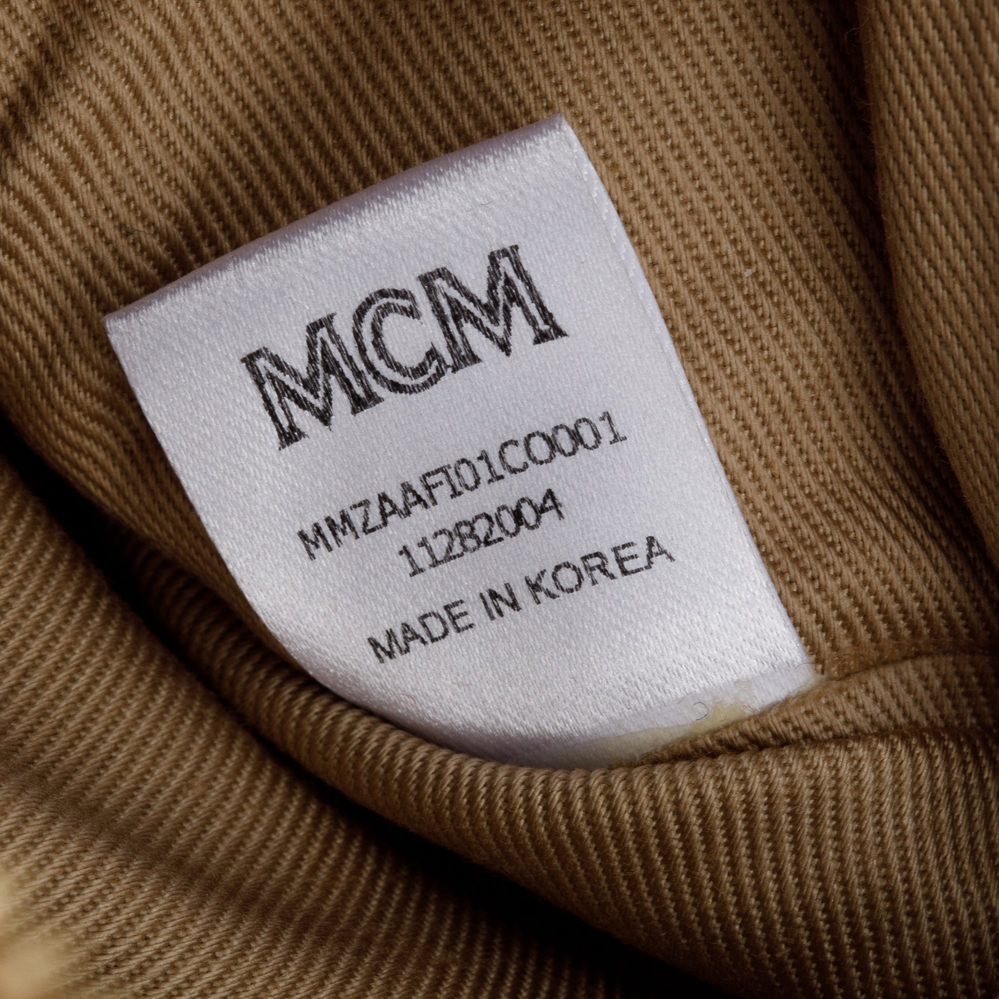 MCM Cognac Visetos Fursten Belt Bag