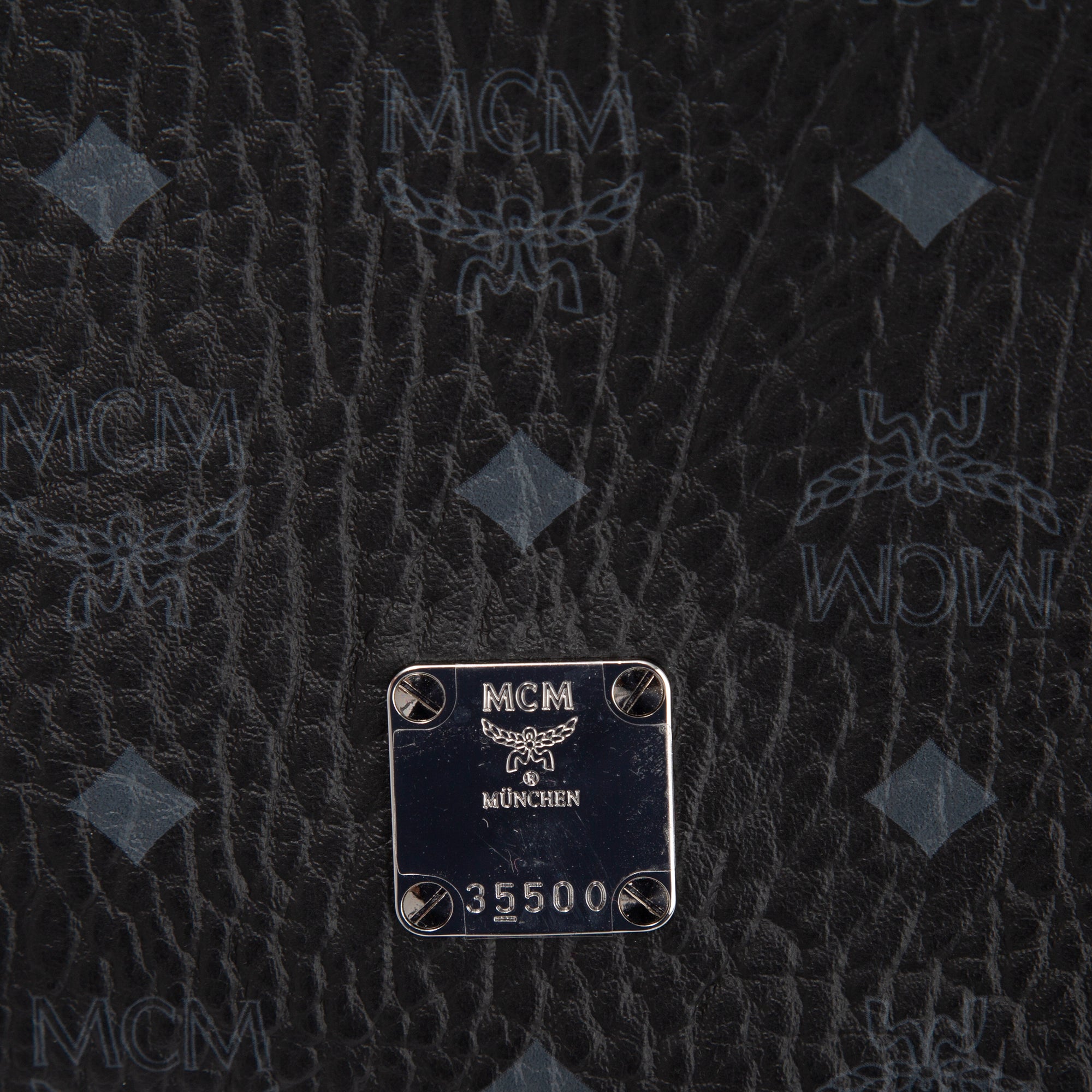 MCM Medium Visetos Klara Hobo Bag w/ Strap