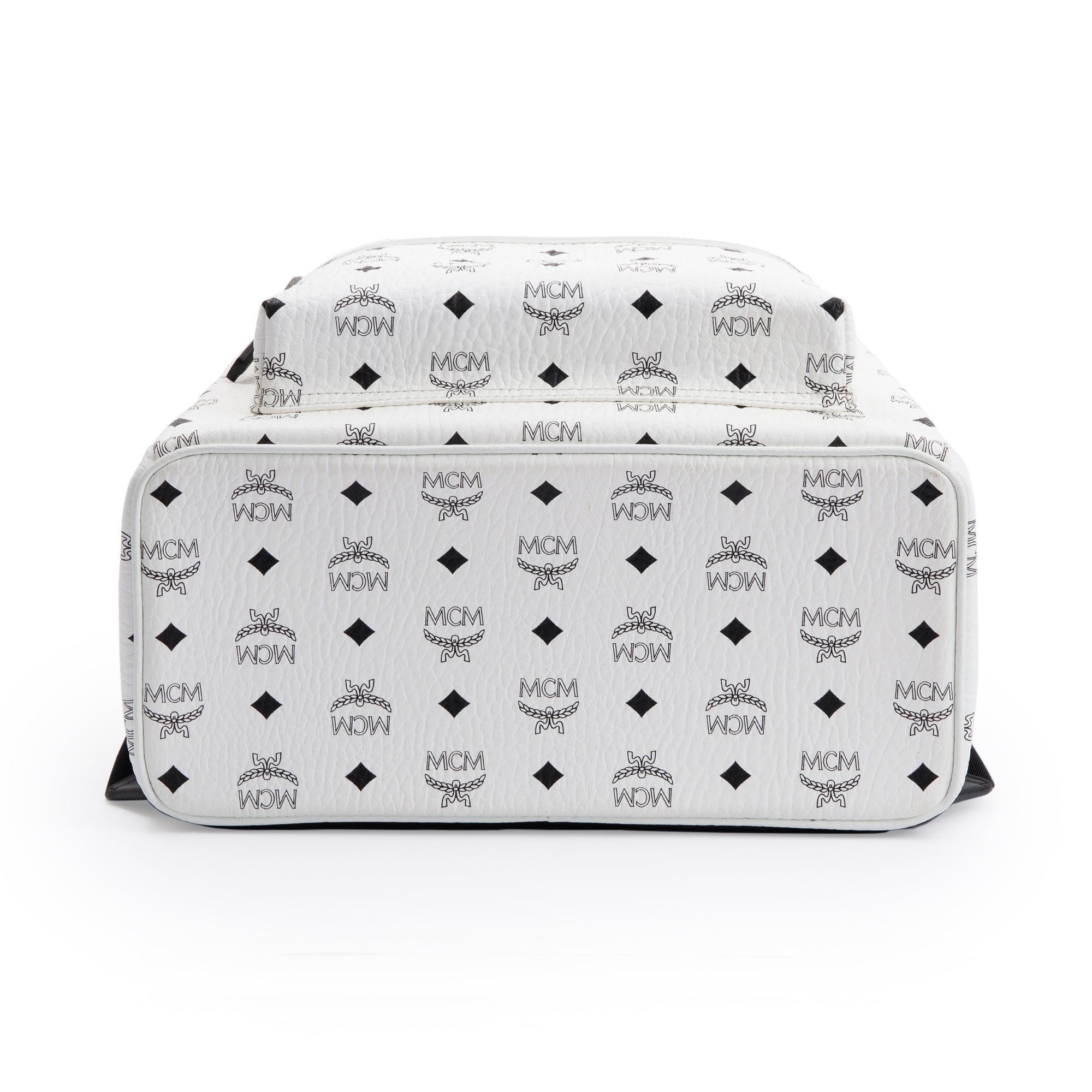 MCM Medium Visetos Stark Side Studs Backpack