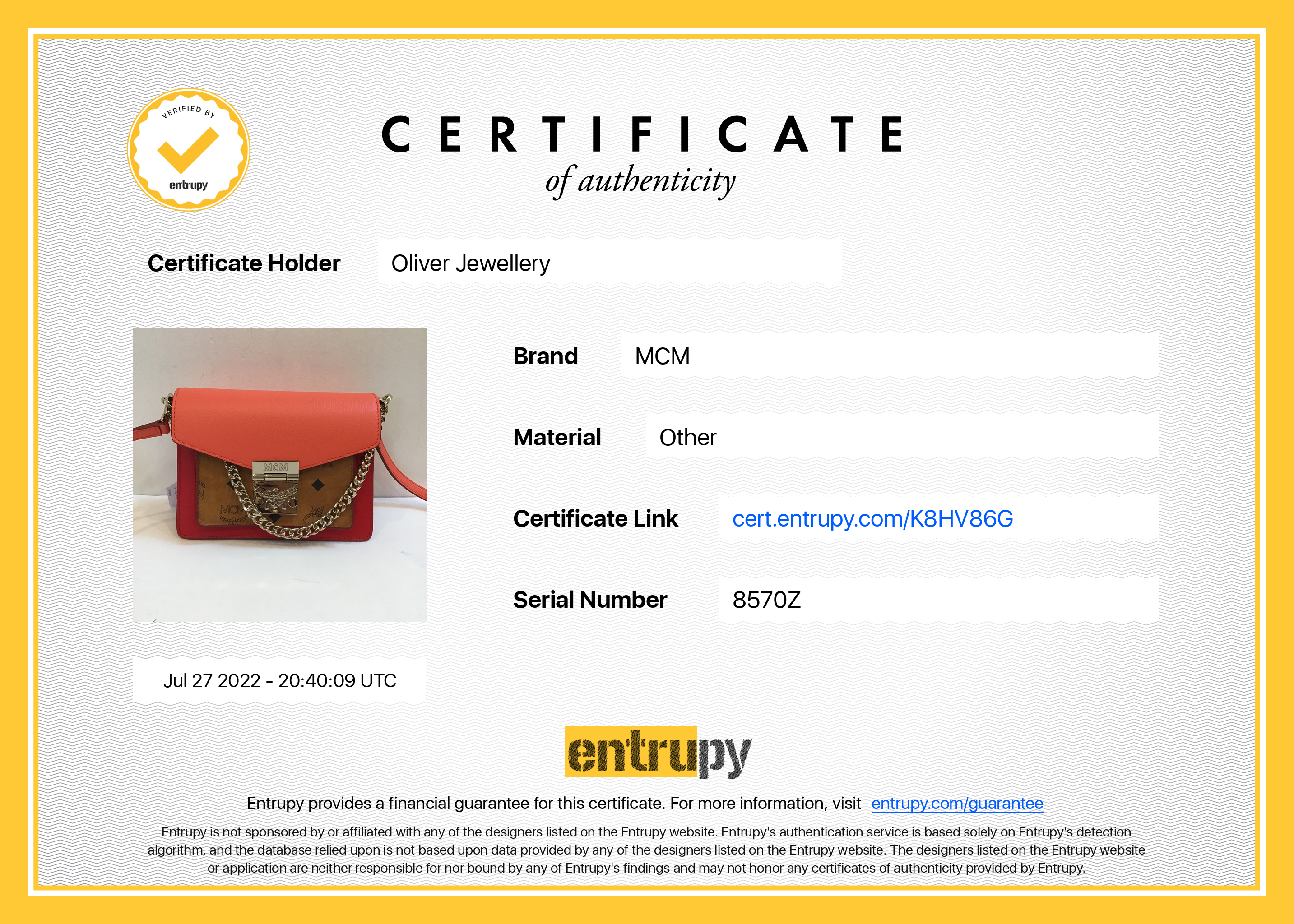MCM Mini Tracy Visetos Leather Crossbody