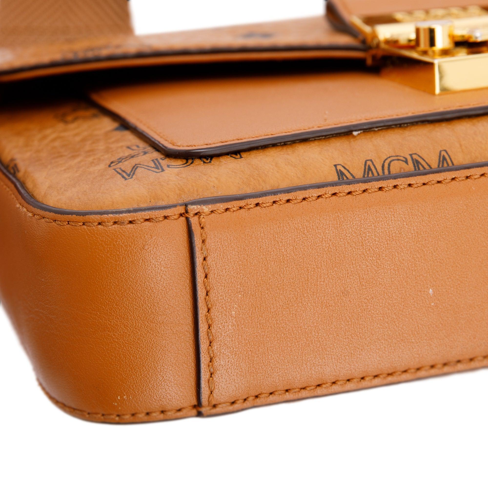 MCM Small Visetos Millie Crossbody Bag