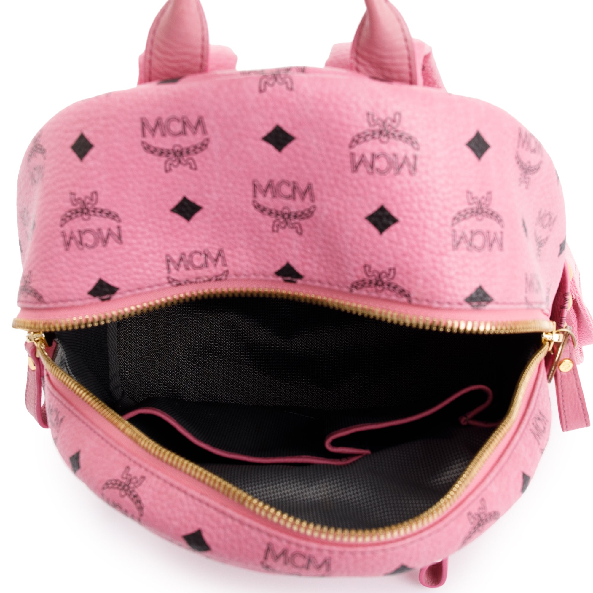 MCM Small Visetos Stark Side Studs Backpack