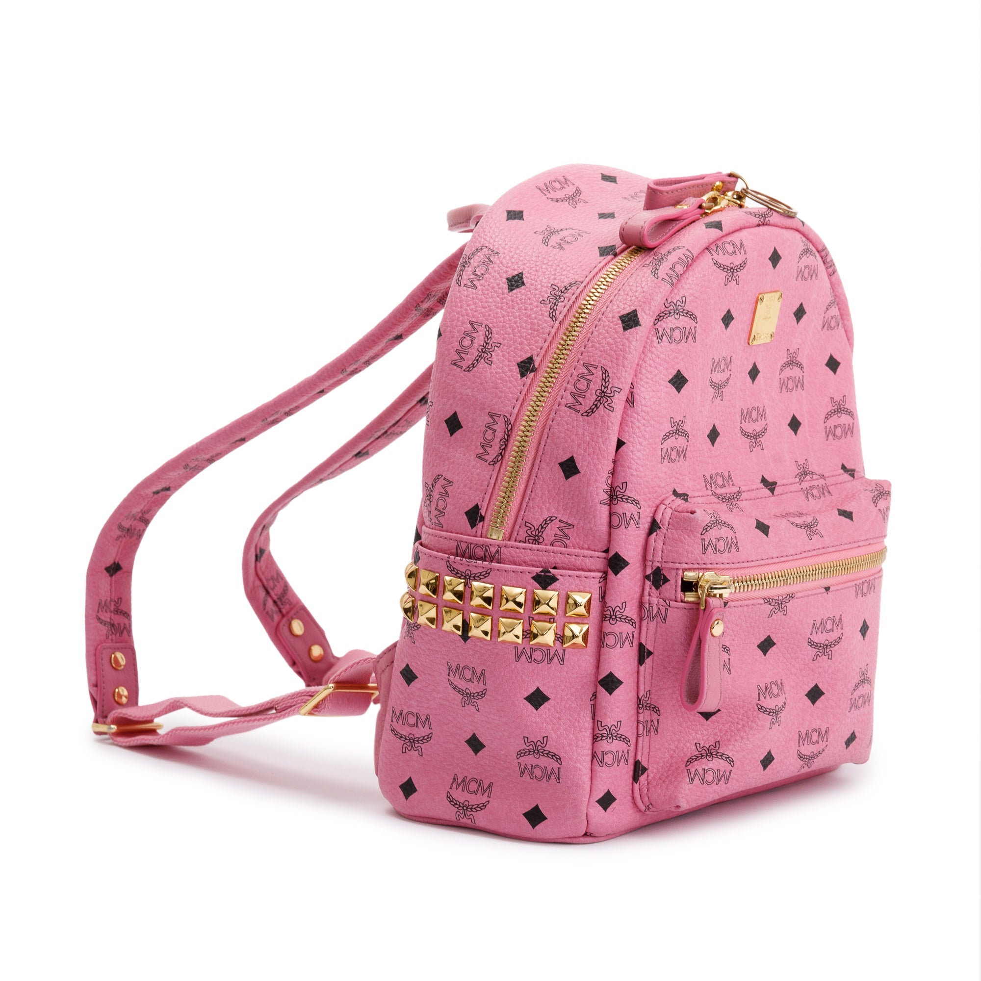 MCM Small Visetos Stark Side Studs Backpack