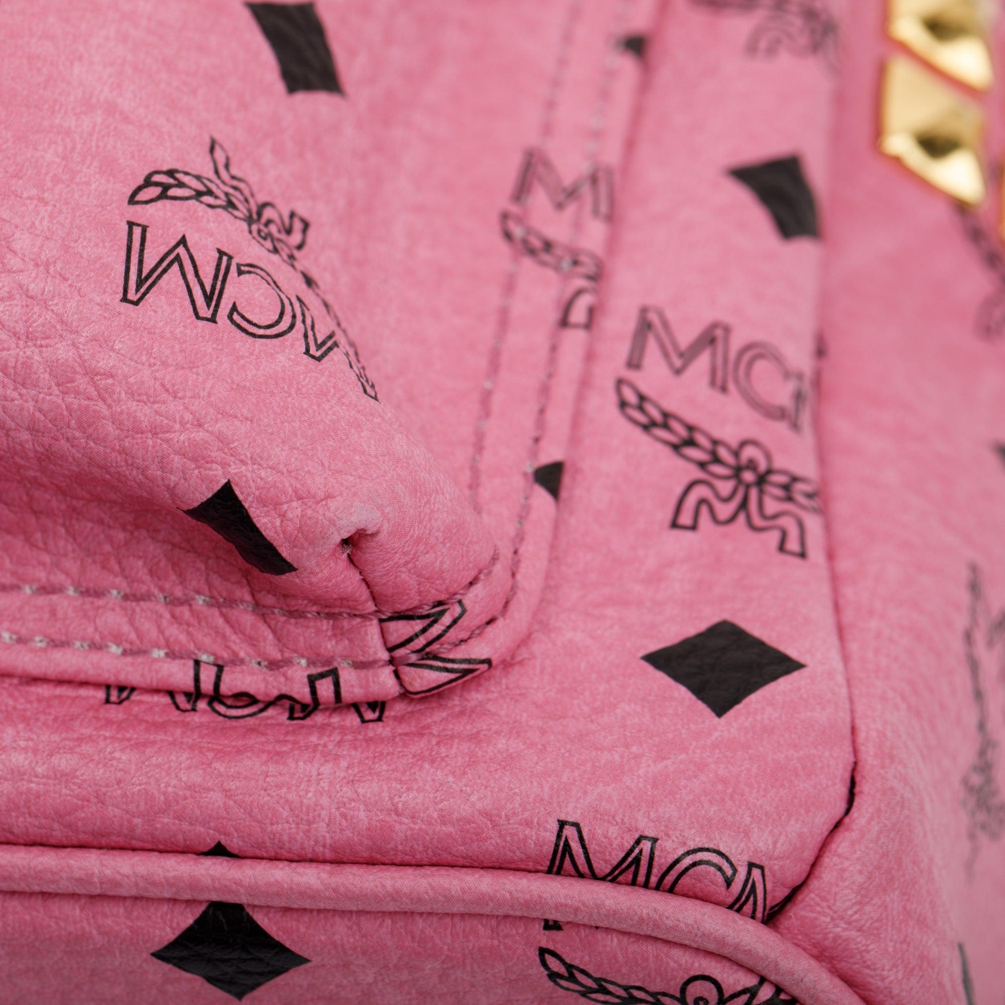 MCM Small Visetos Stark Side Studs Backpack