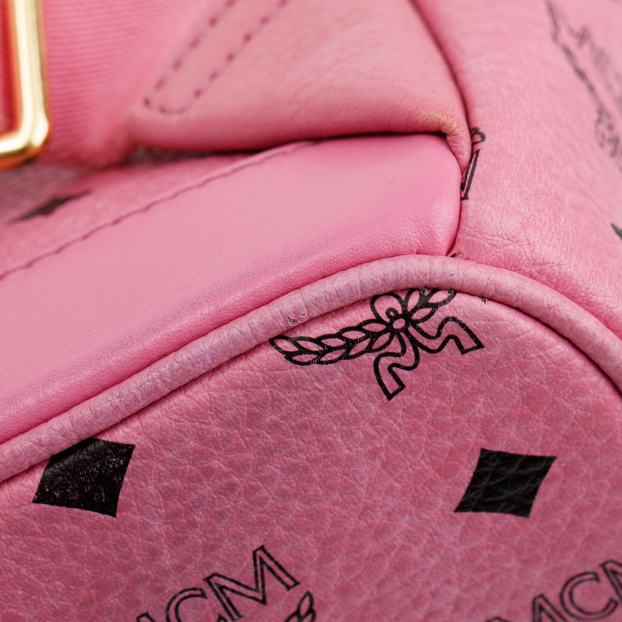 MCM Small Visetos Stark Side Studs Backpack