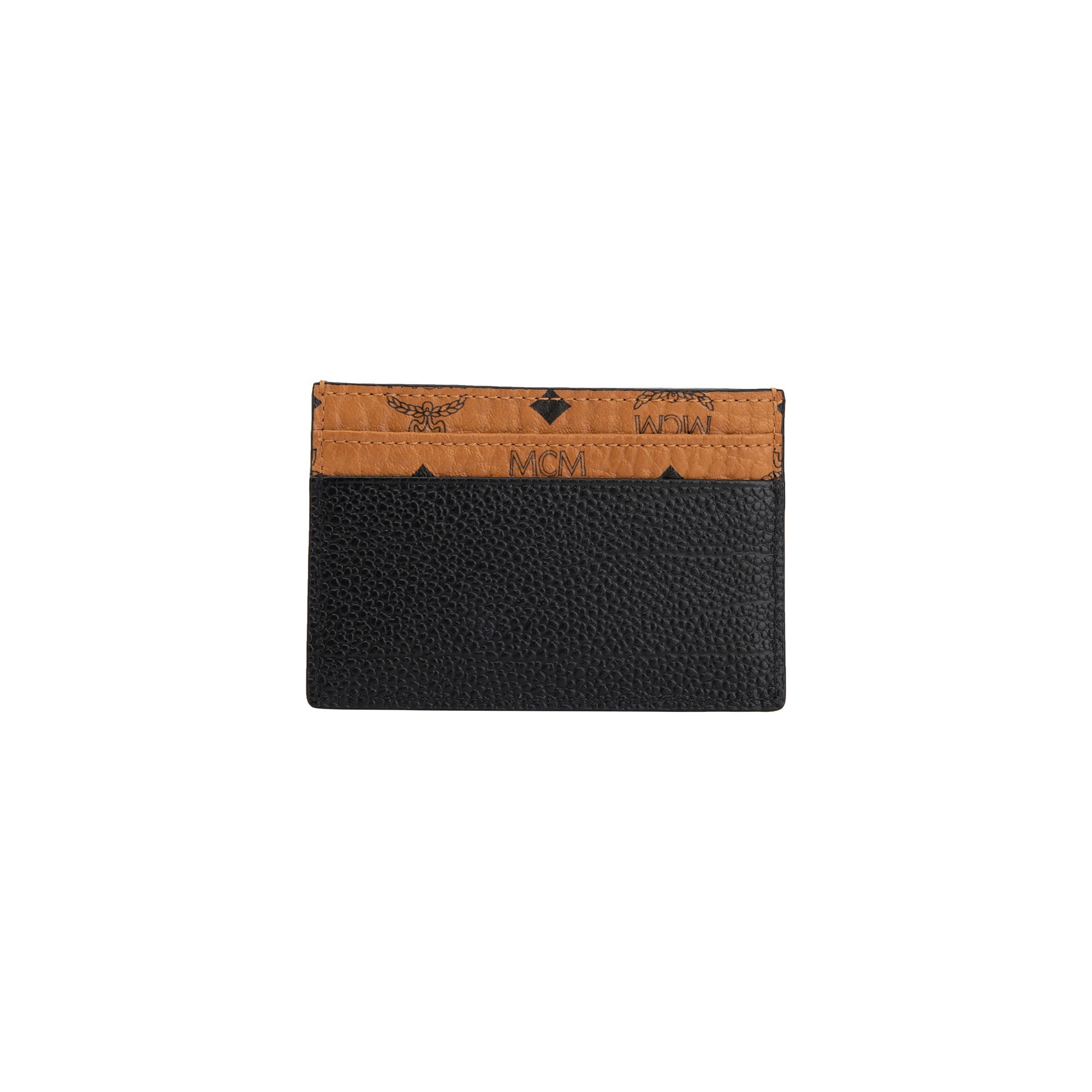 MCM Visetos Leather Card Holder w/ Box