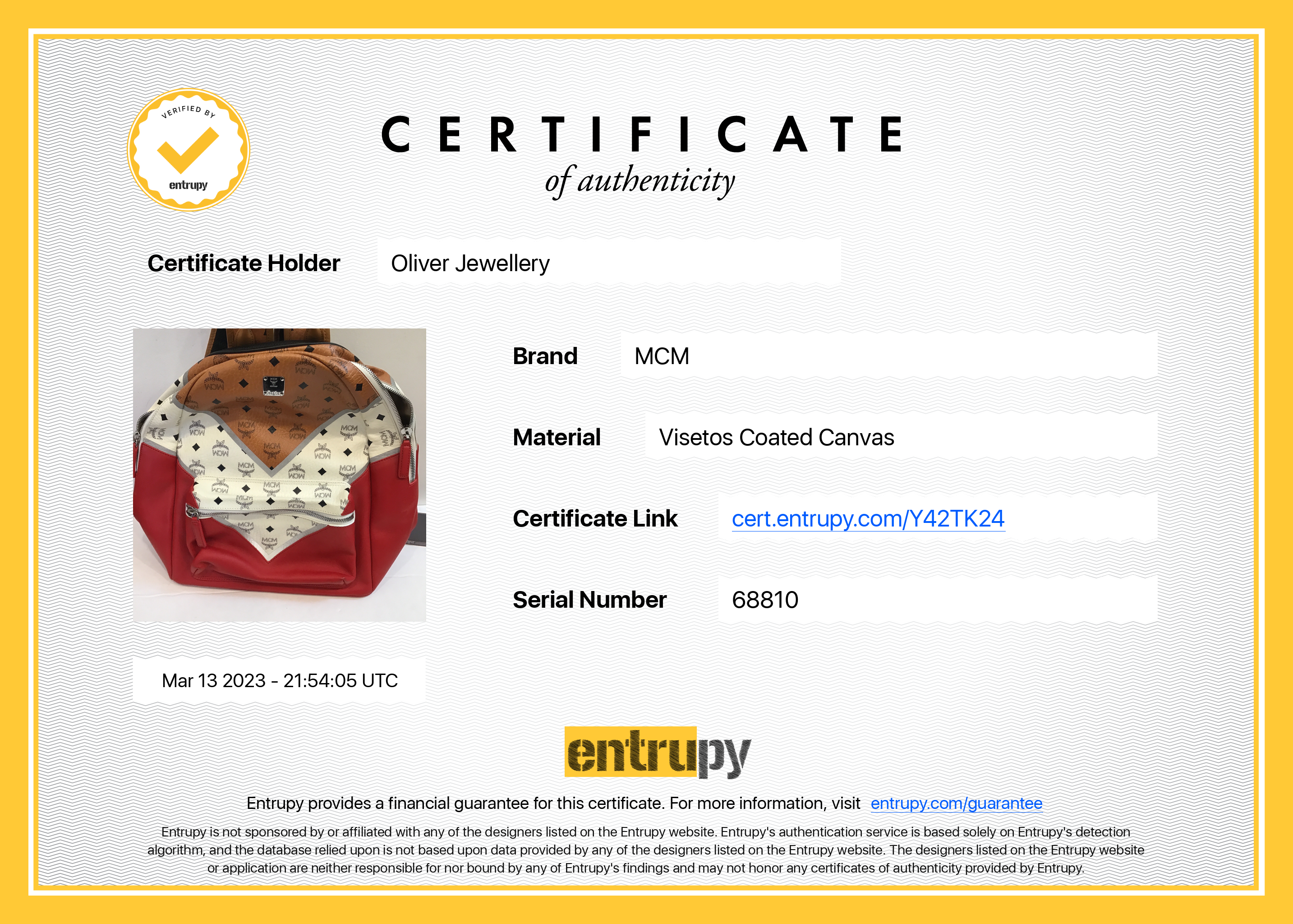 MCM Visetos M Move Stark Backpack