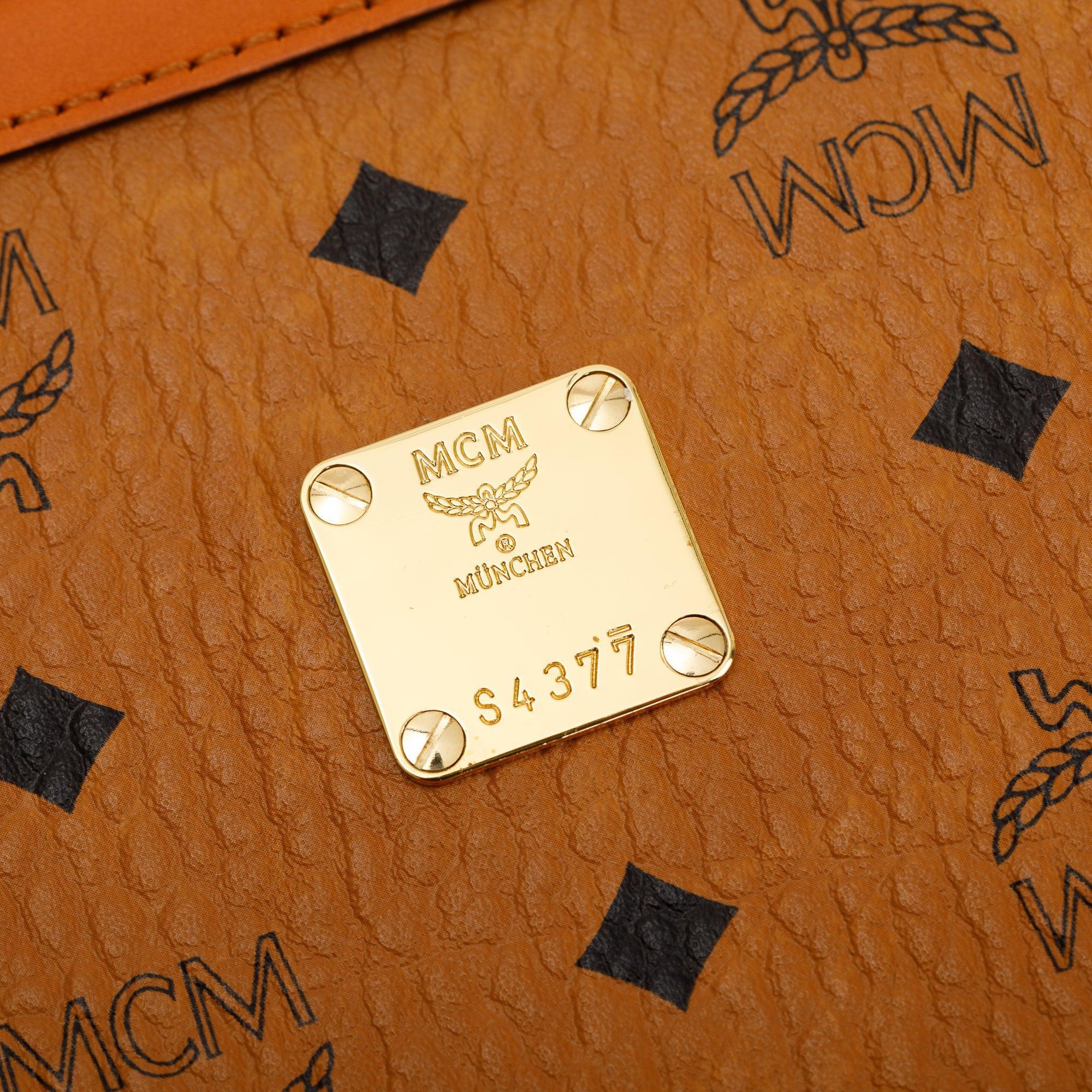 MCM Visetos Zip Pouch