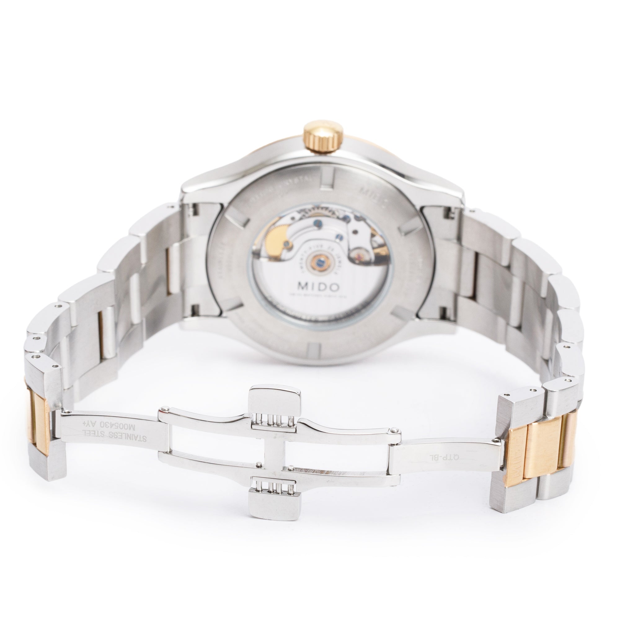 Mido Two-Tone Stainless Steel Multifort 42 MM Automatic Watch w