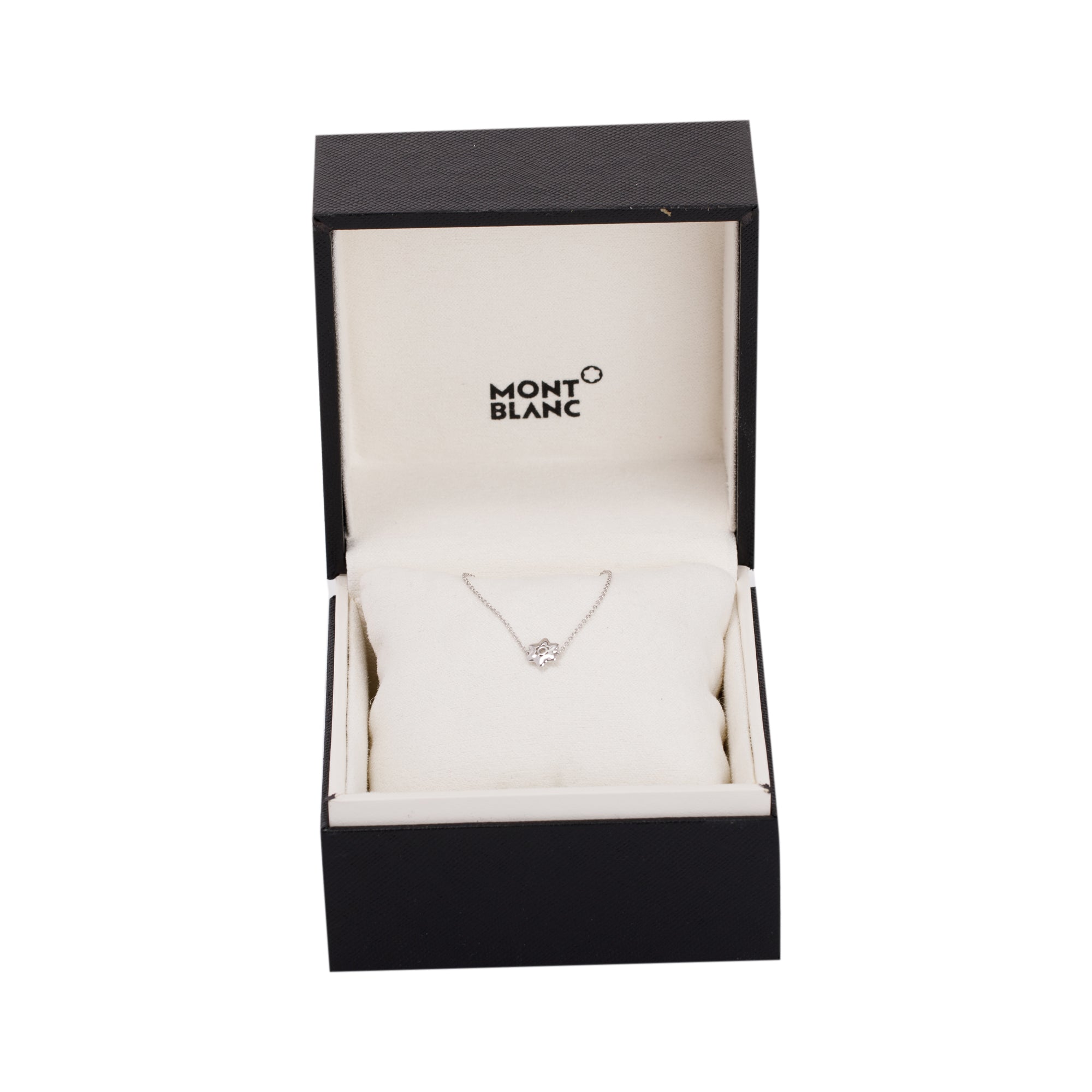 Montblanc 18k White Gold Diamond Souvenir d'Etoile Bracelet w/ Box & Certificate