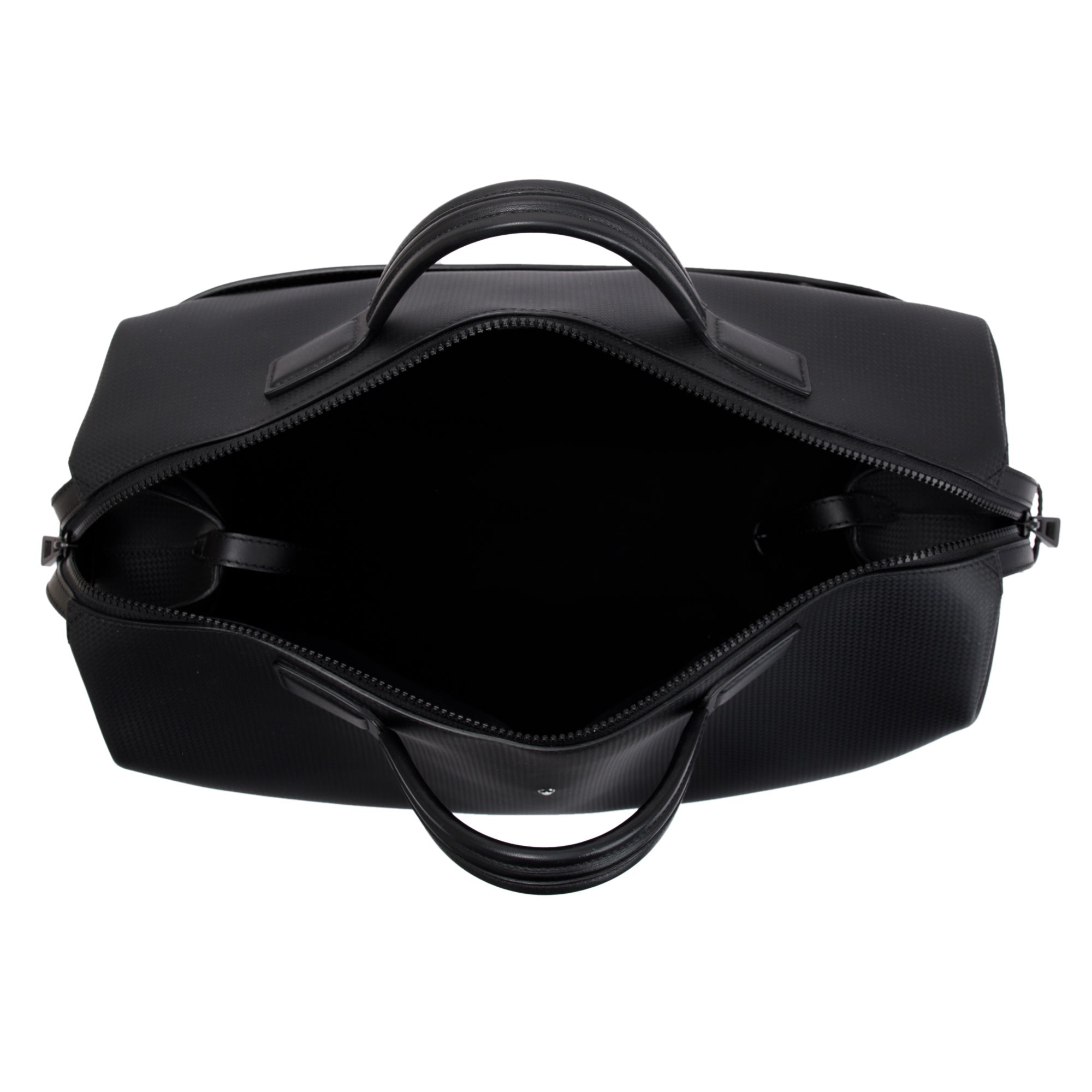 Montblanc Black Leather Extreme 2.0 Duffle Bag w/ Strap & Receipt