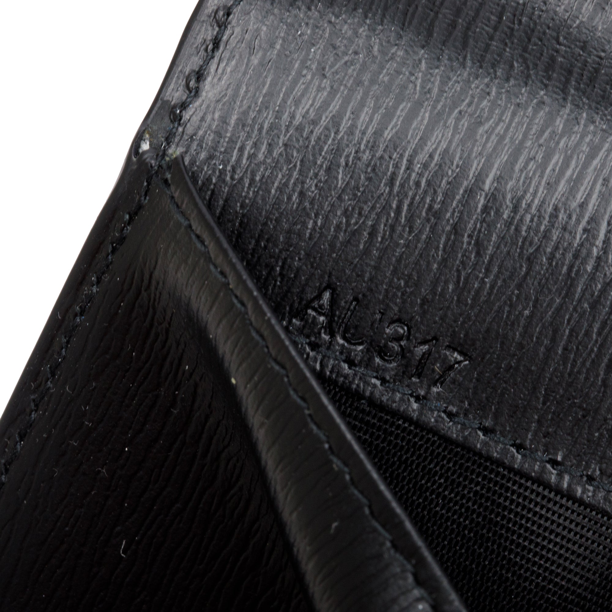 Montblanc Black Leather Passport Wallet