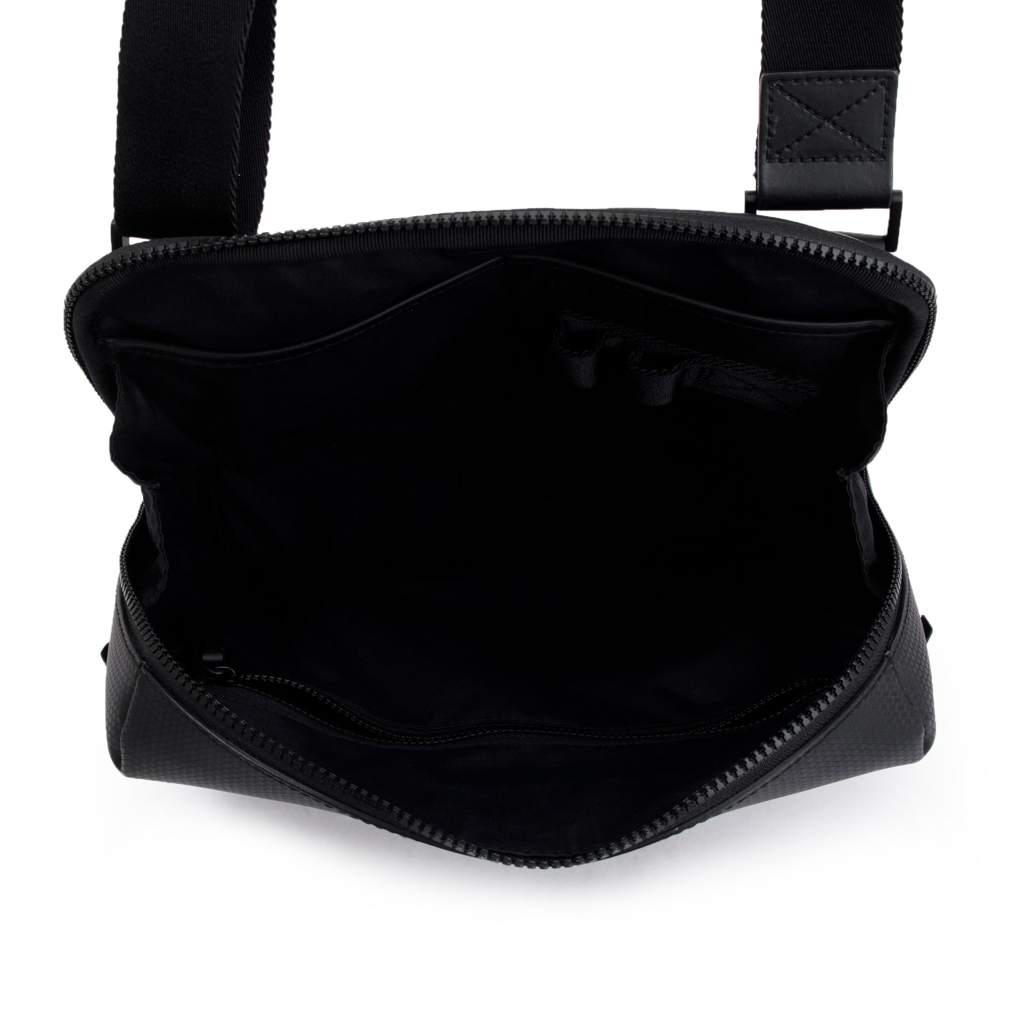 Montblanc Black Textured Leather Extreme 2.0 Zip Messenger Bag