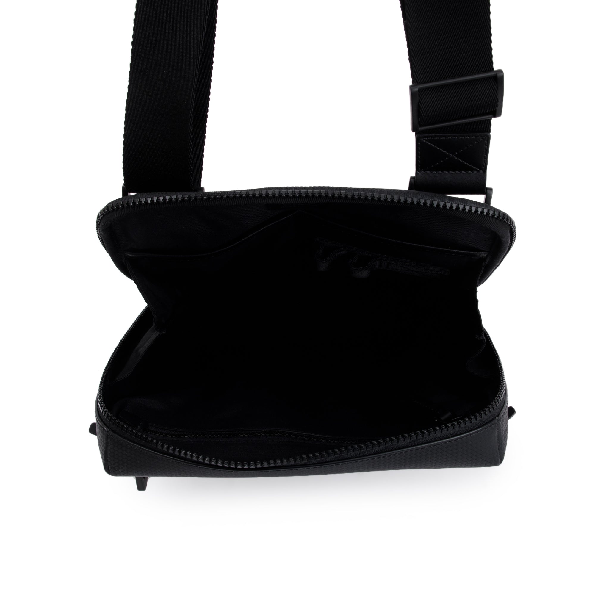 Montblanc Black Textured Leather Extreme 2.0 Zip Messenger Bag