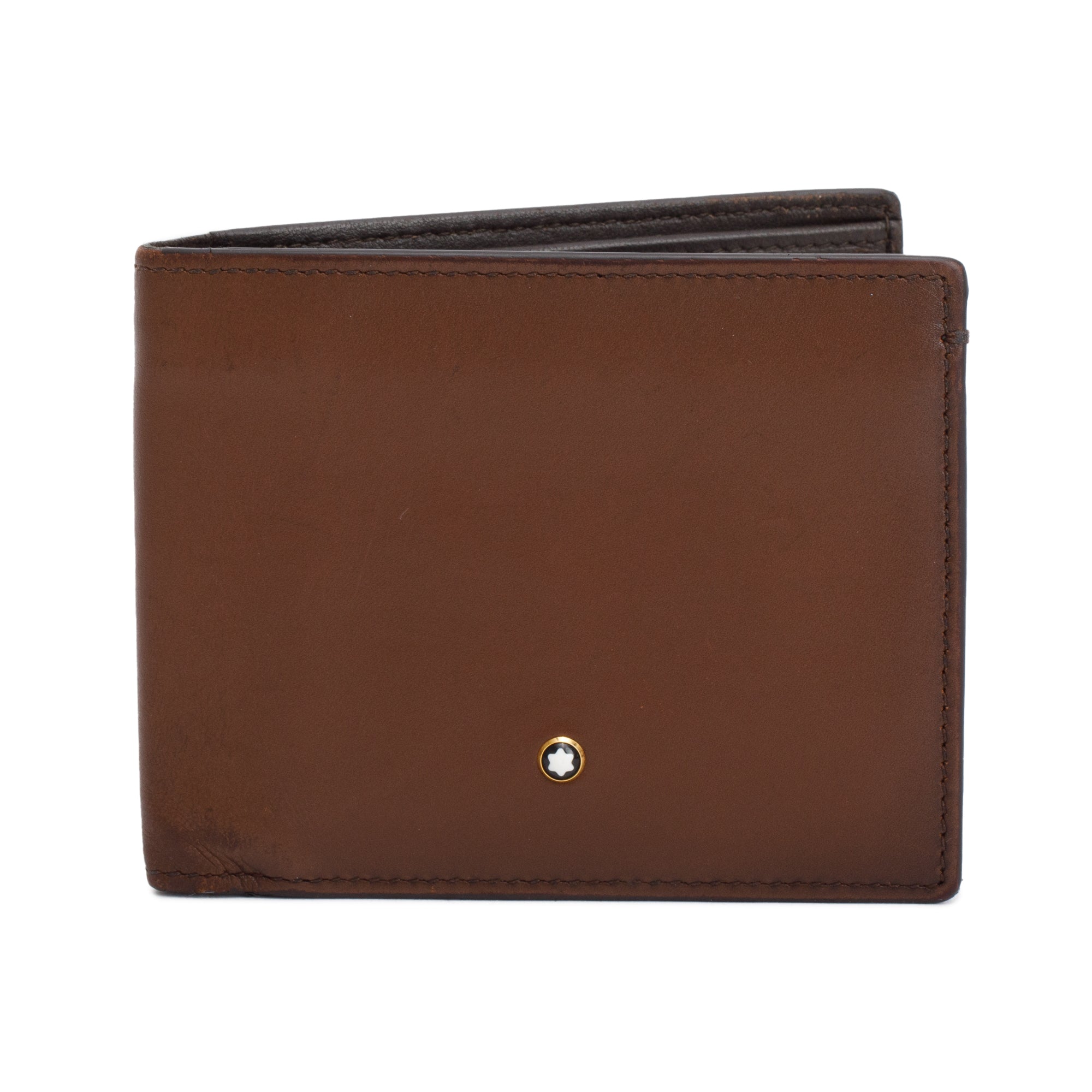 Montblanc Brown Leather 6CC Sartorial Wallet