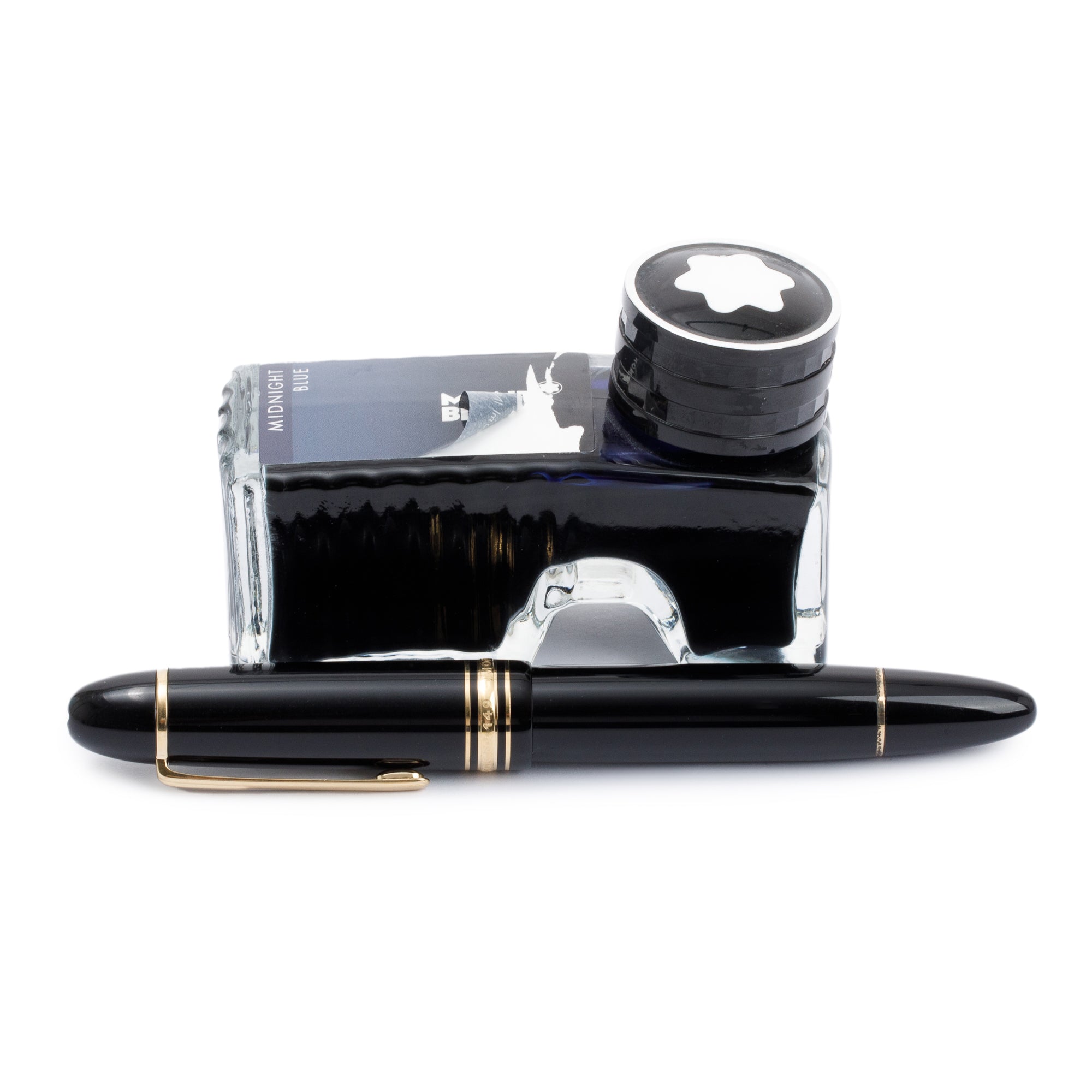149 Ink Montblanc Gold Coated Meisterstuck 149 Fountain Pen w/ Ink – OLIVER'S