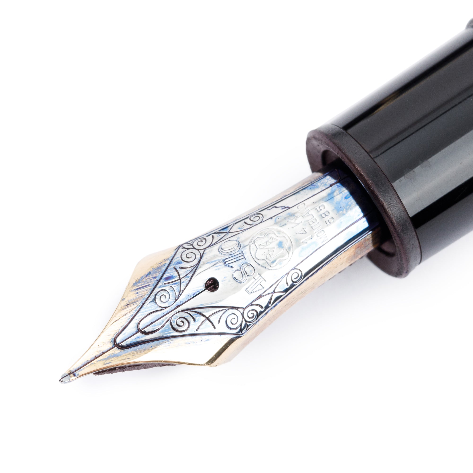 149 Ink Montblanc Gold Coated Meisterstuck 149 Fountain Pen w/ Ink – OLIVER'S