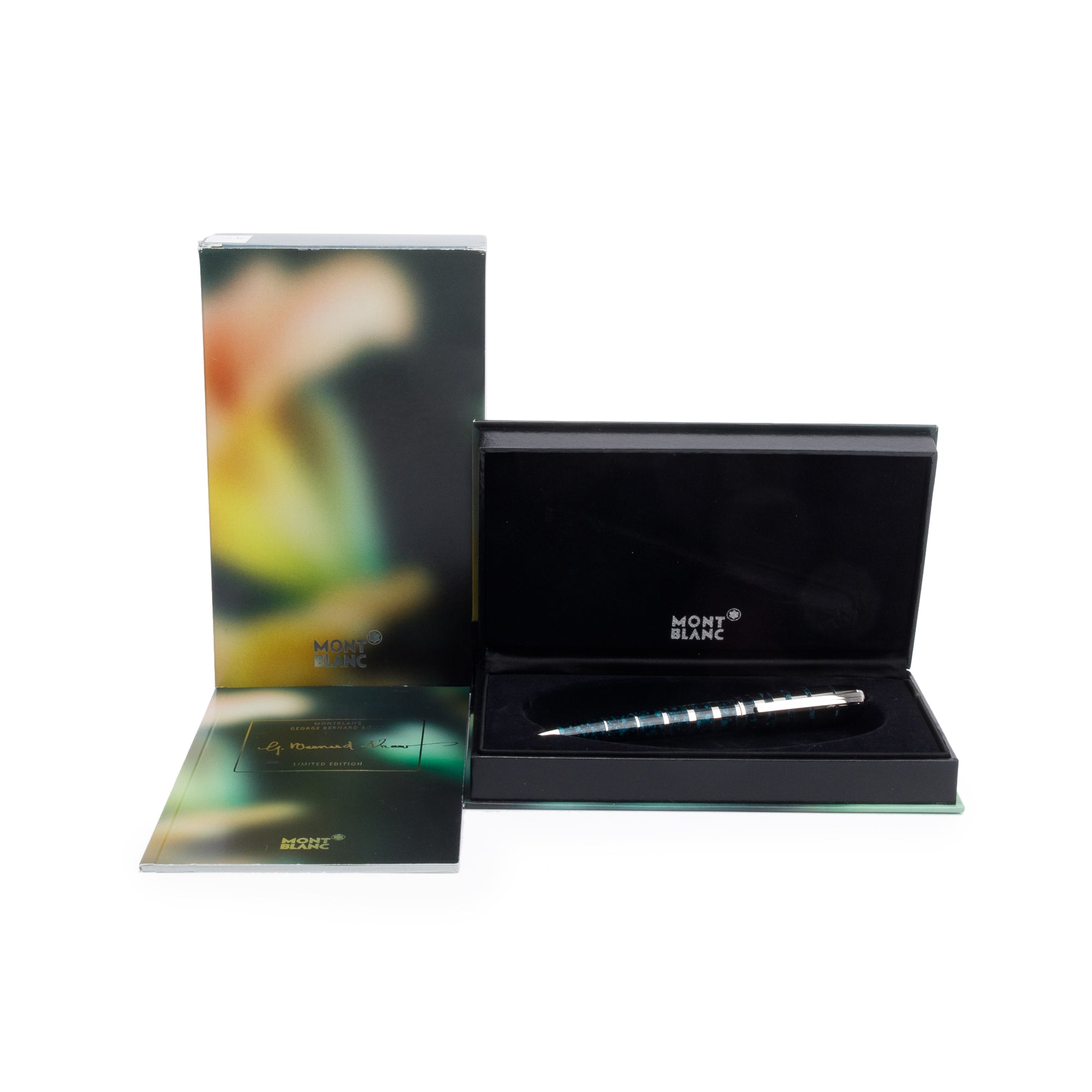 Montblanc Limited Edition Writer's Edition George Bernard Shaw Ballpoint Pen w/ Box & Papers