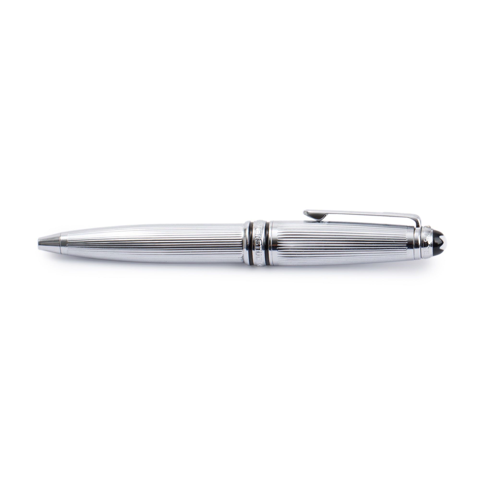 Montblanc Platinum Coated 75 Year Anniversary Special Edition Meisterstuck Ballpoint Pen, Small Size