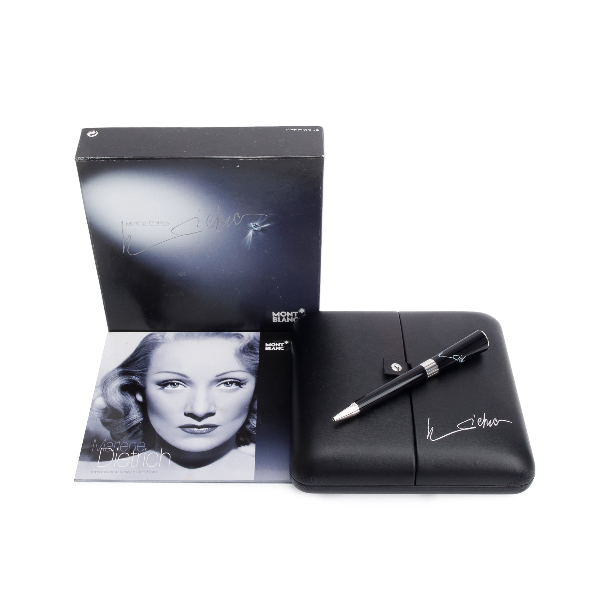 Montblanc Special Edition Marlene Dietrich Ballpoint Pen w/ Box & Papers