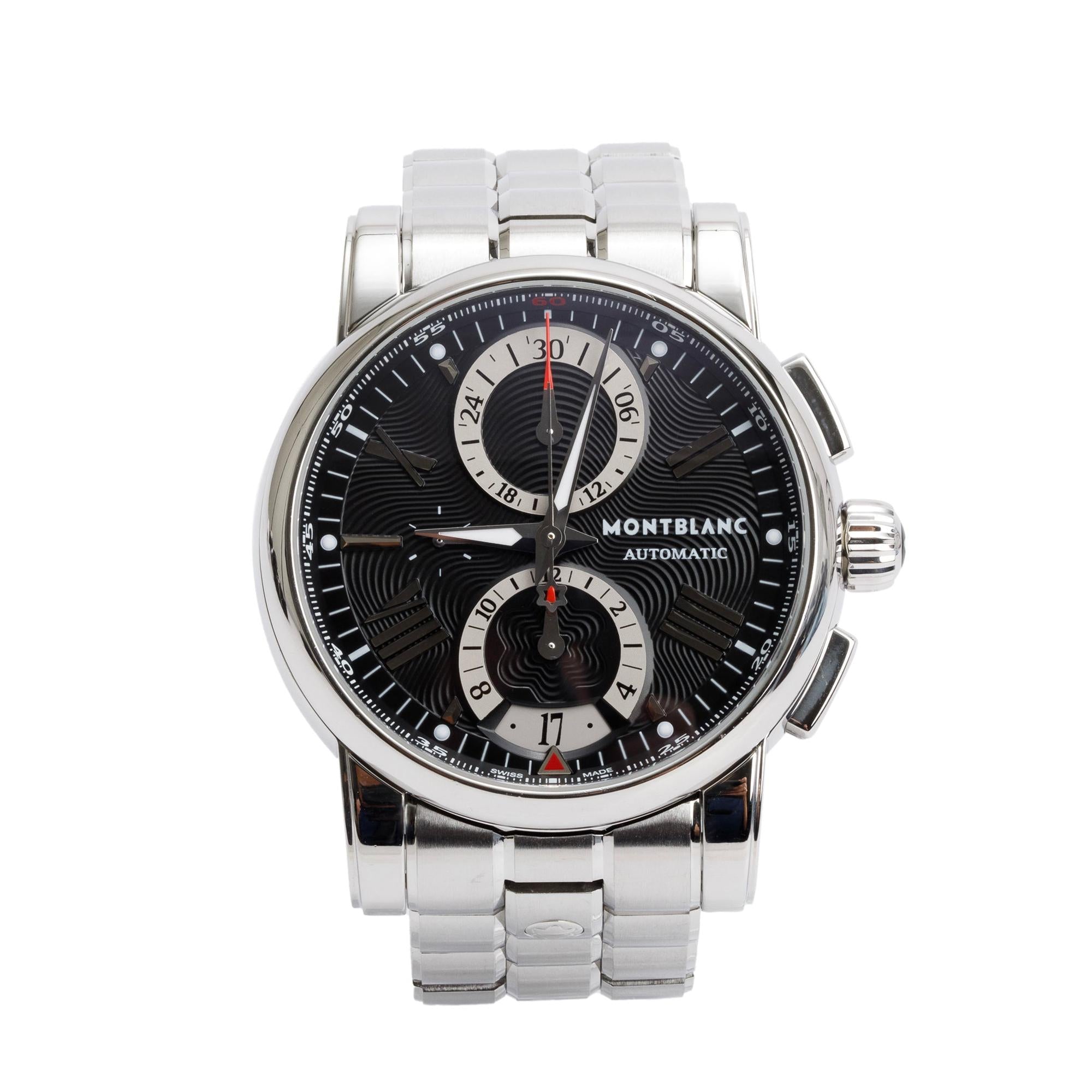 Montblanc Stainless Steel Star 44 MM Chronograph Automatic Watch