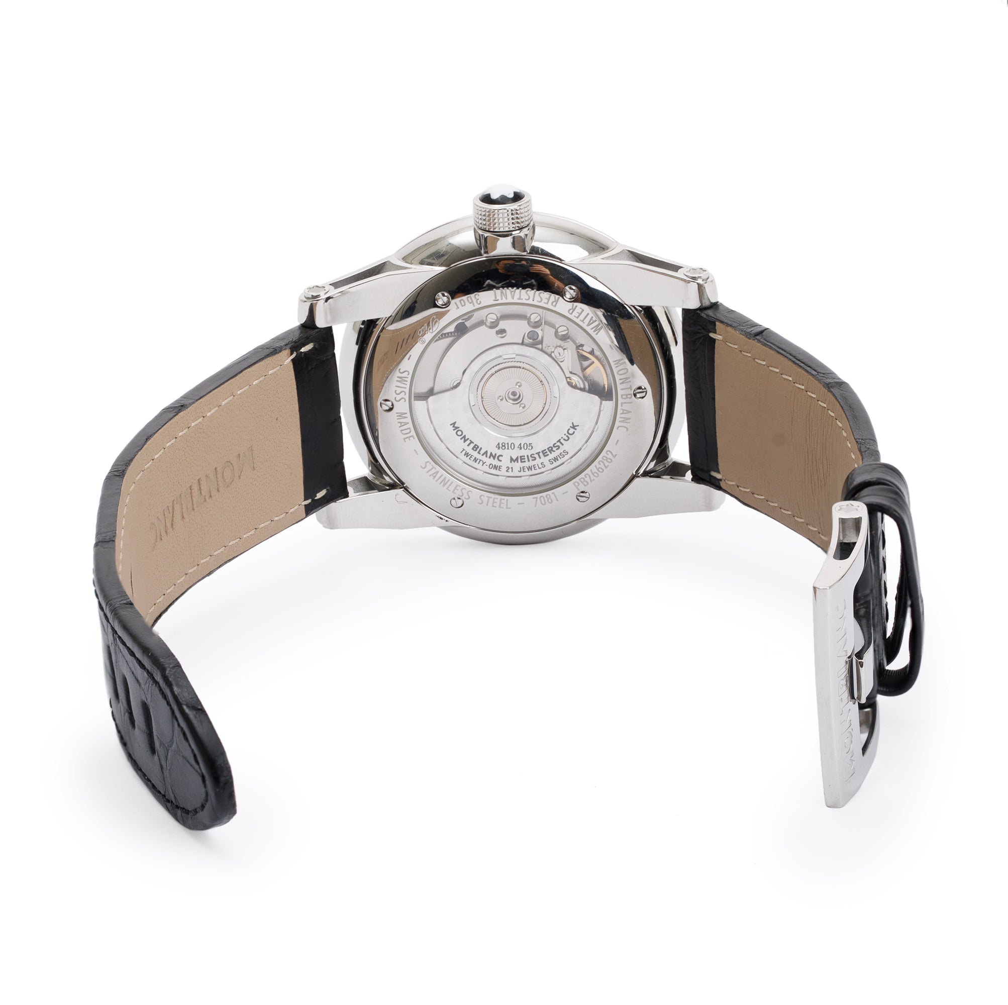 Montblanc Stainless Steel Timewalker GMT 42 MM Automatic Watch w/ Box