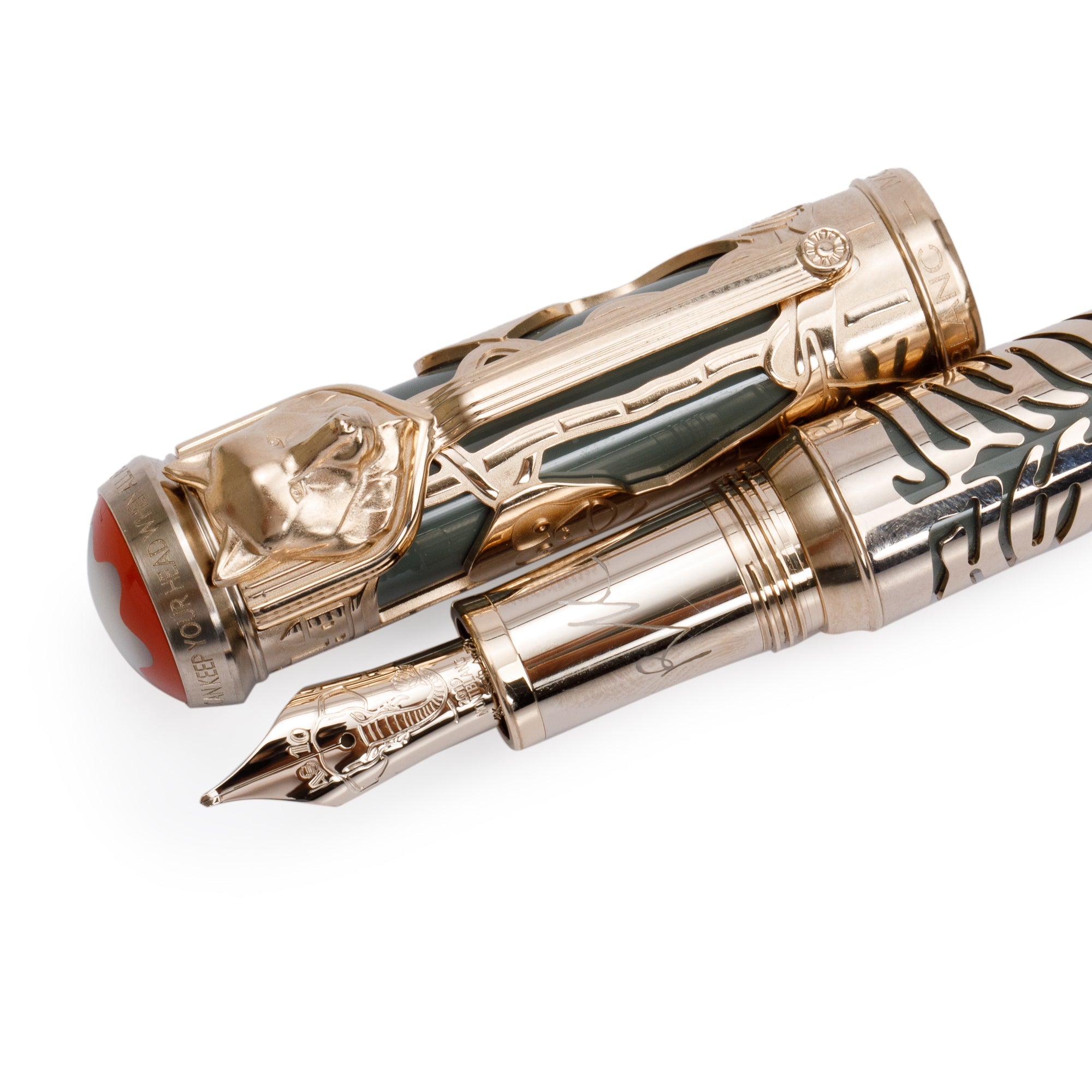 Montblanc Writers Edition Homage to Rudyard Kipling 1985 Limited Edition Fountain Pen w/ Box & Receipt