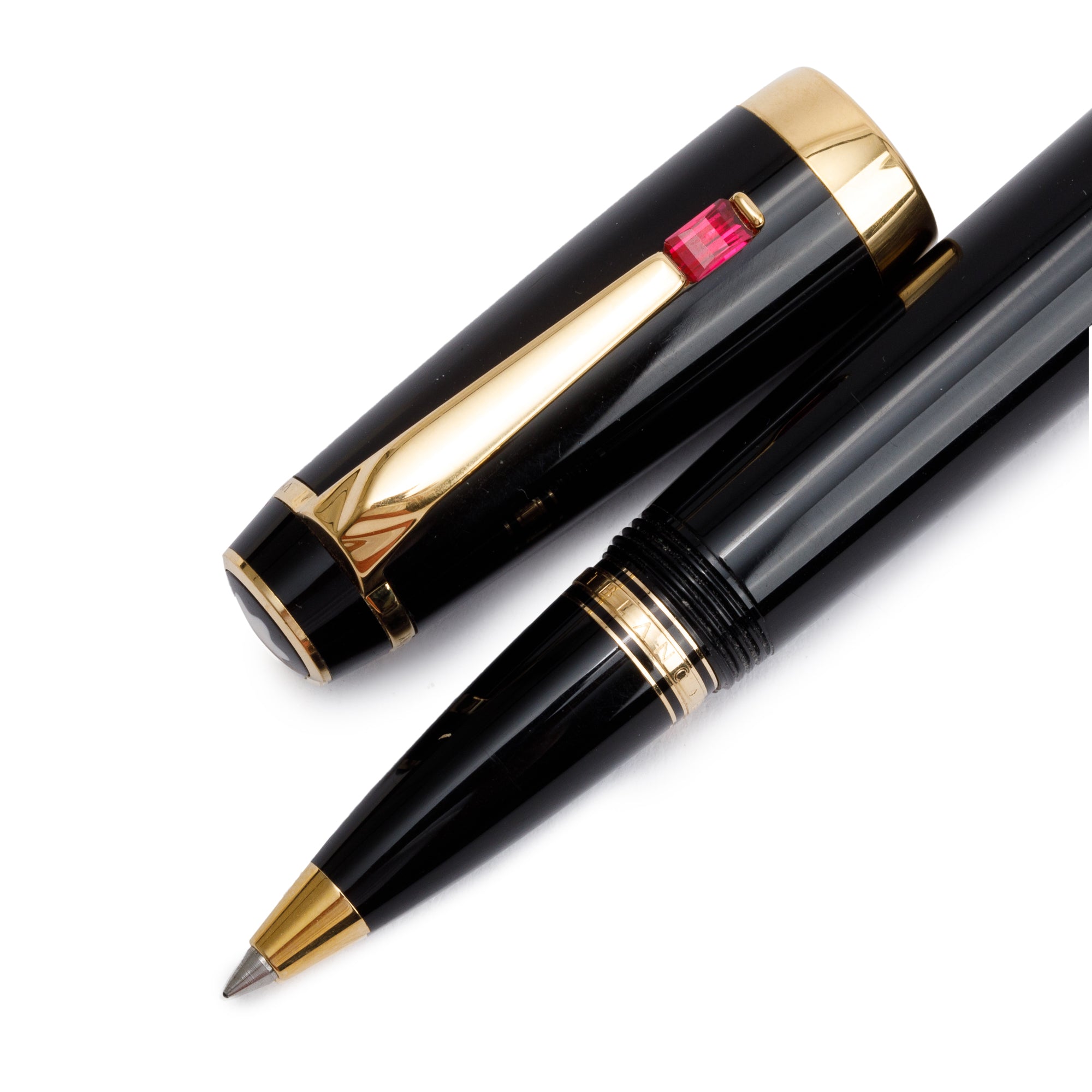 Montblanc Yellow Gold Coated Boheme Rollerball Pen w/ Box