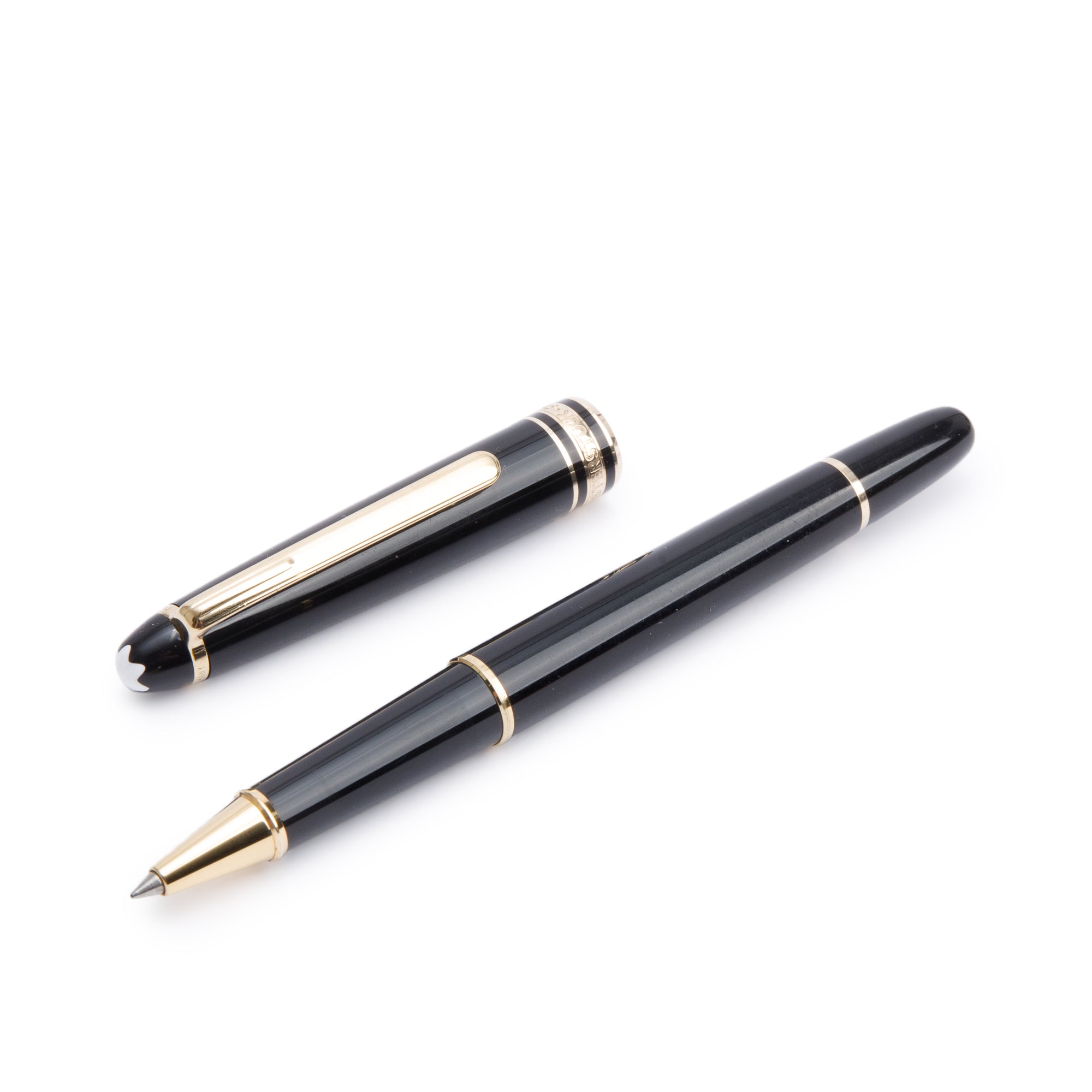 Montblanc Yellow Gold Coated Meisterstuck Rollerball Pen