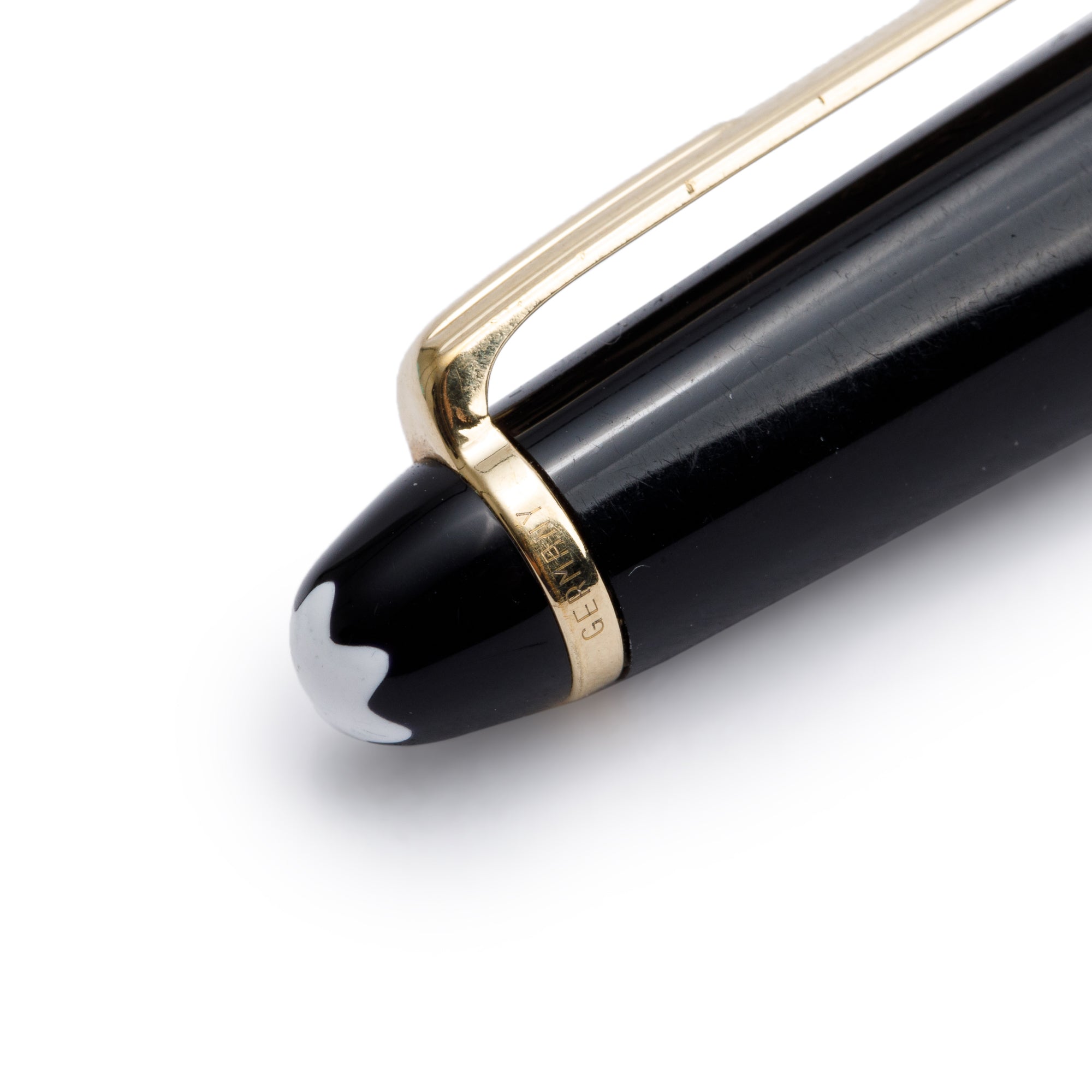 Montblanc Yellow Gold Coated Meisterstuck Rollerball Pen