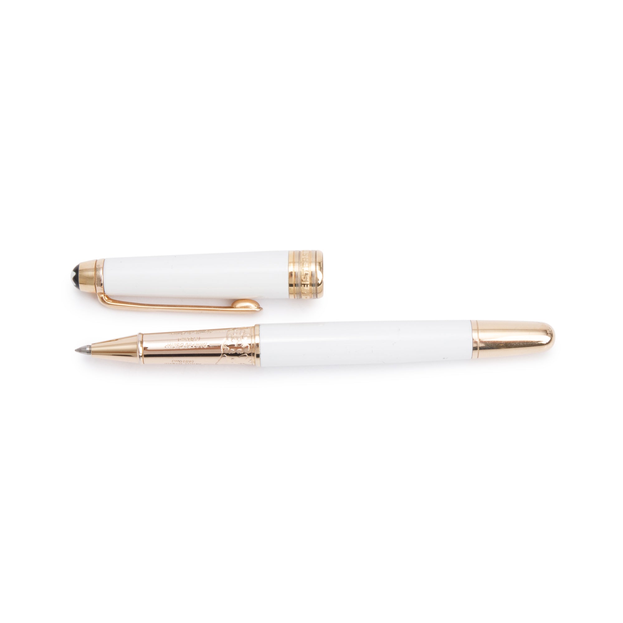 Montblanc Yellow Gold Coated Meisterstuck Tribute to the Montblanc Mozart Rollerball Pen