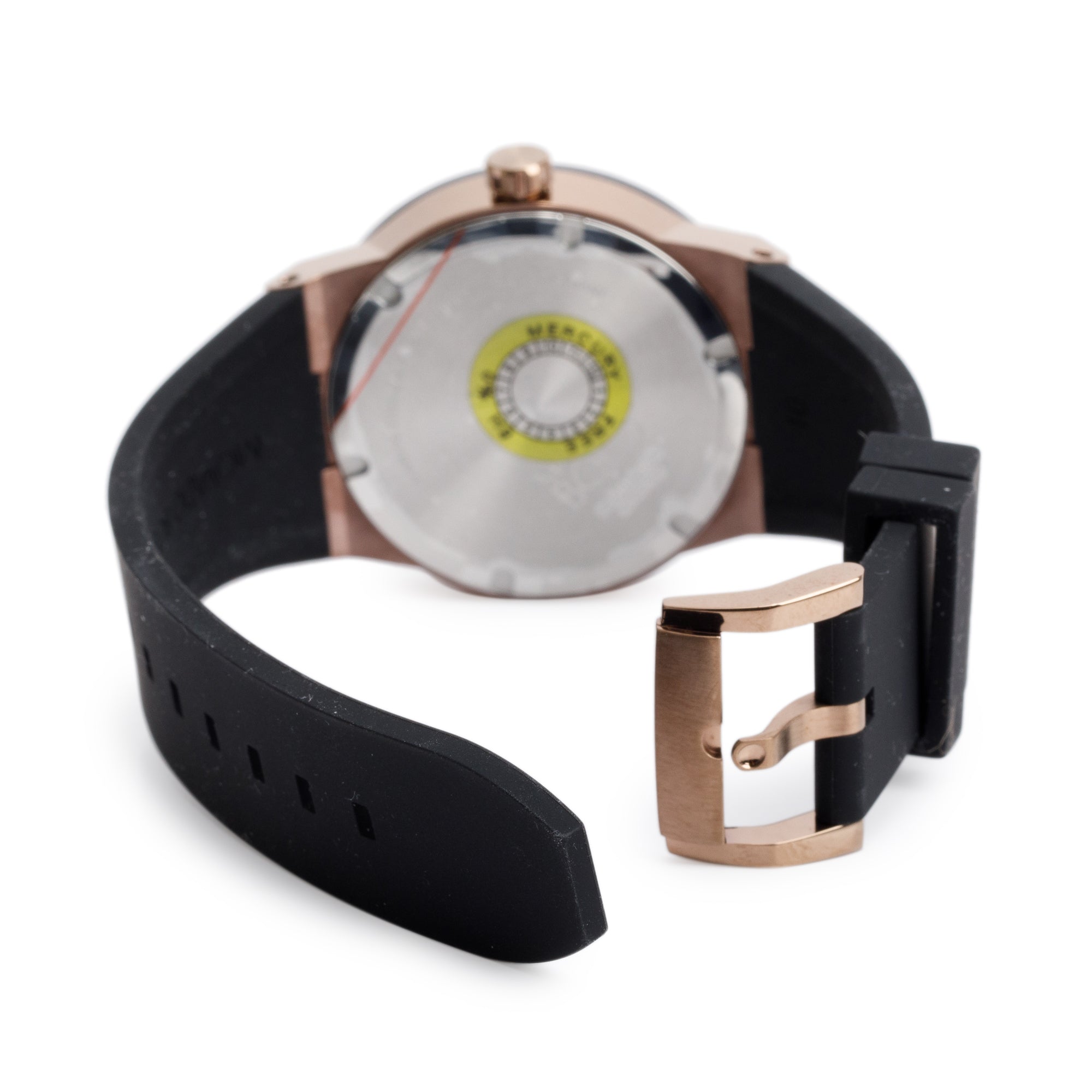 Movado Bronze Ion-Plated Stainless Steel & Black Ceramic Bold Fusion 42 MM Quartz Watch w/ Box