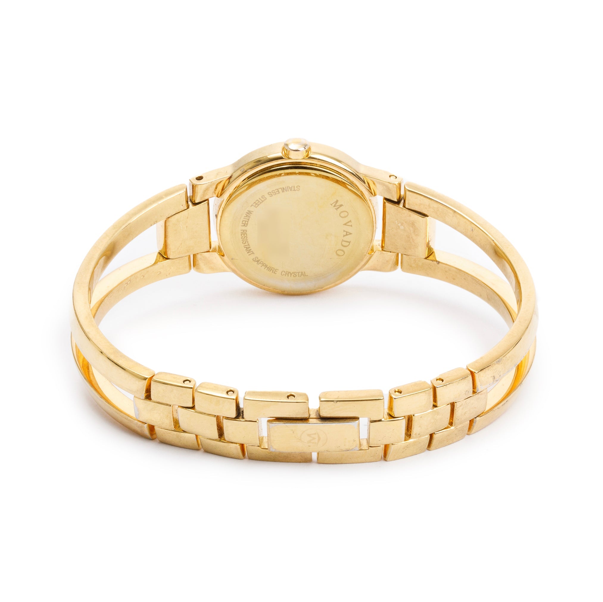 Movado Gold-Plated Stainless Steel Amarosa 24 MM Watch