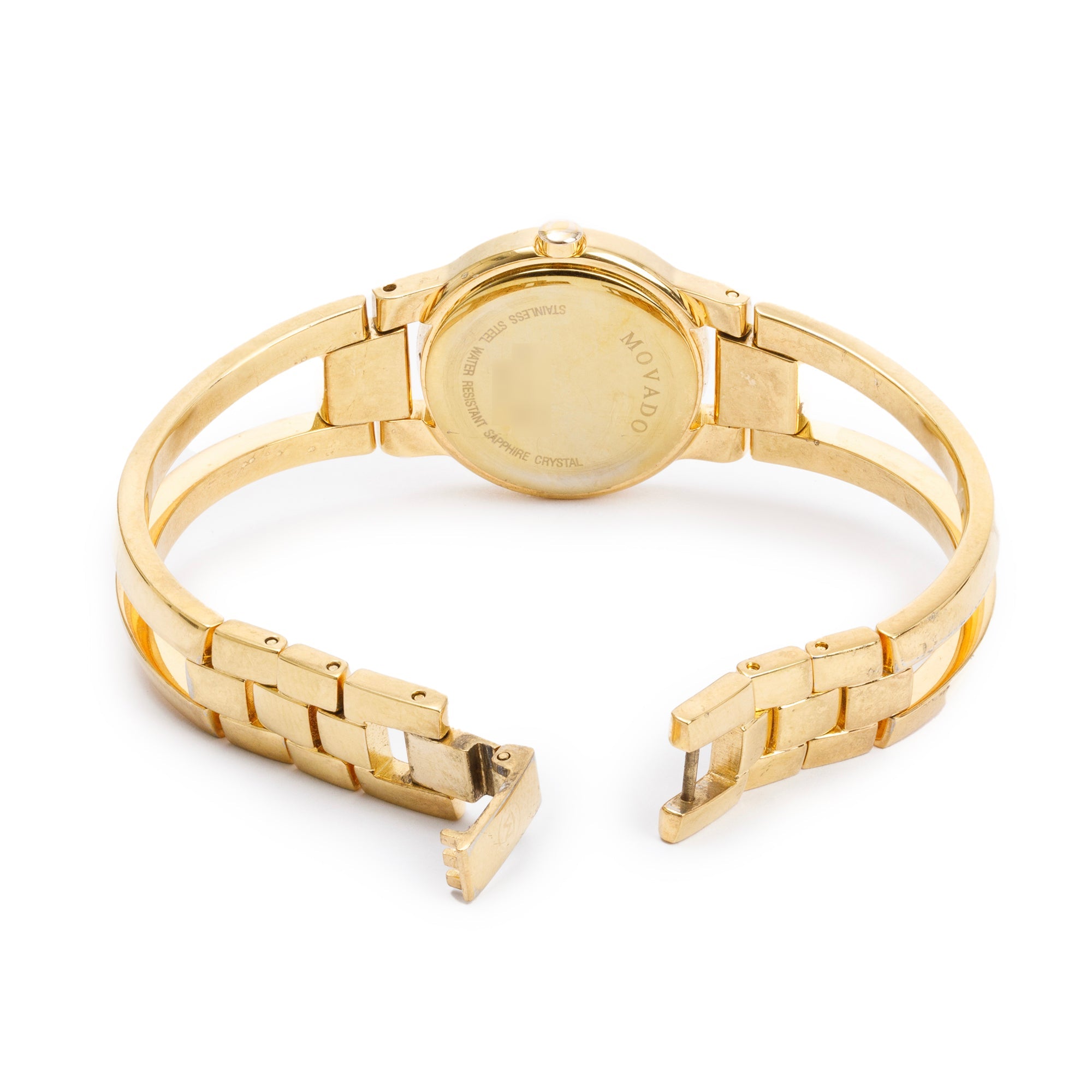 Movado Gold-Plated Stainless Steel Amarosa 24 MM Watch