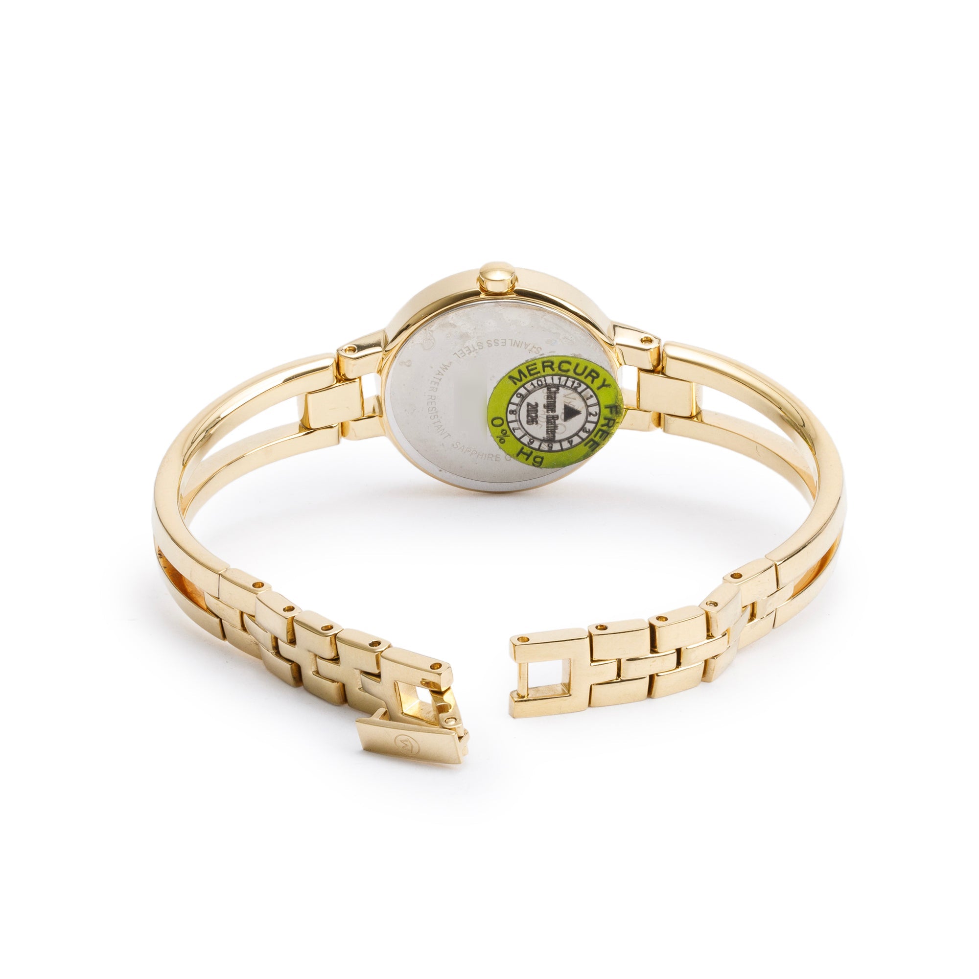 Movado Gold-Plated Stainless Steel Diamond Amorosa 24 MM Watch w/ Box