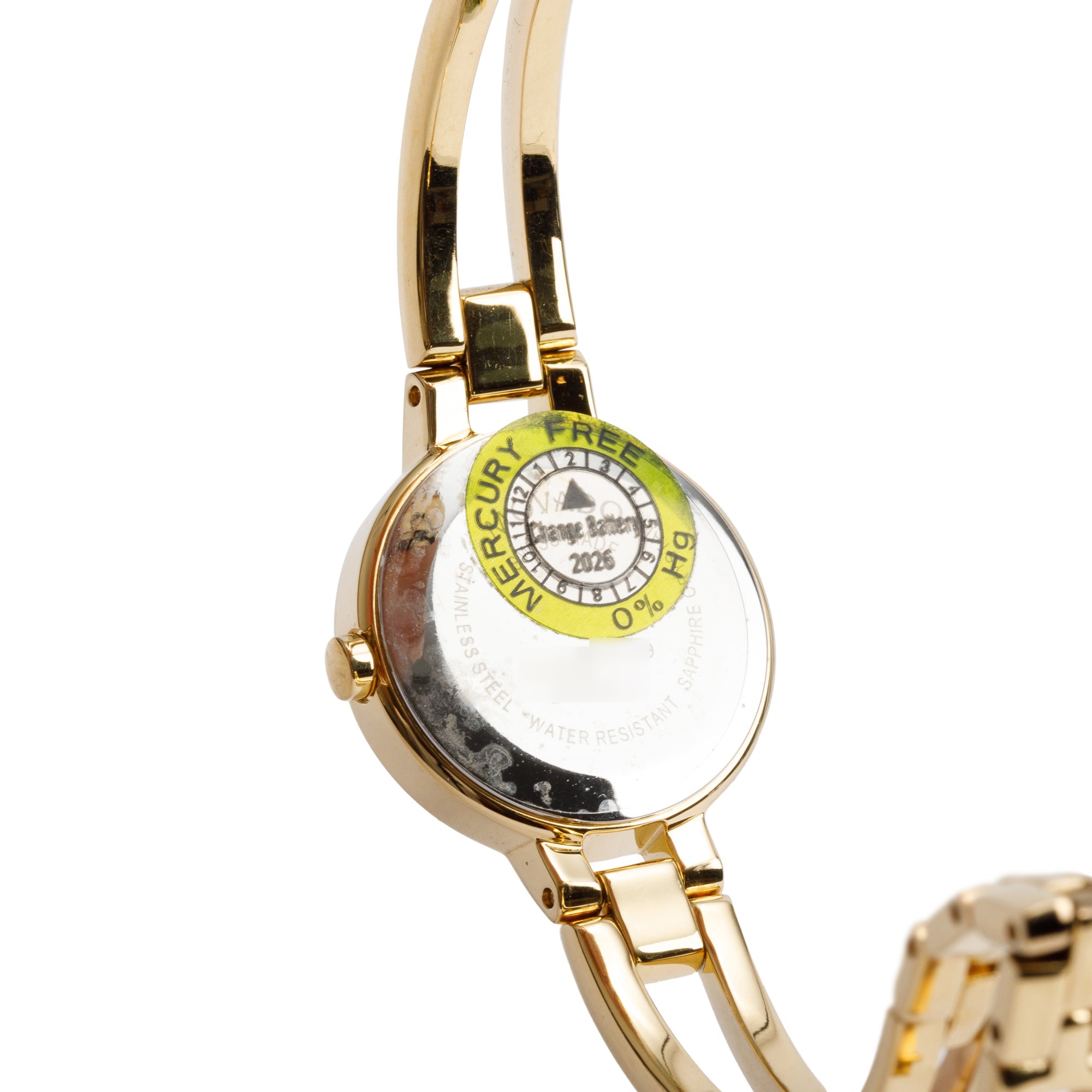 Movado Gold-Plated Stainless Steel Diamond Amorosa 24 MM Watch w/ Box