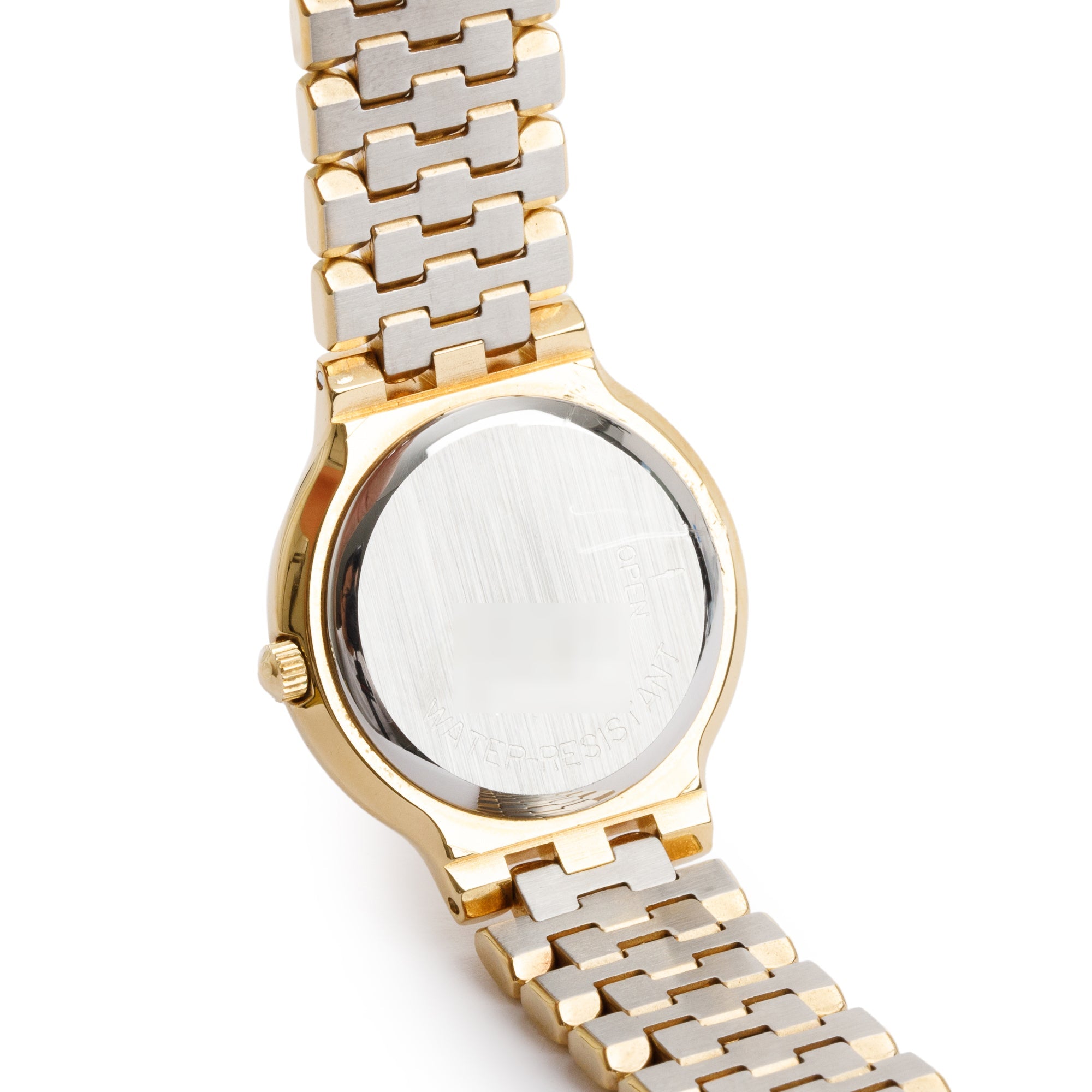 Movado Gold Plated Stainless Steel Museum Classic 25 MM Watch w/ Box