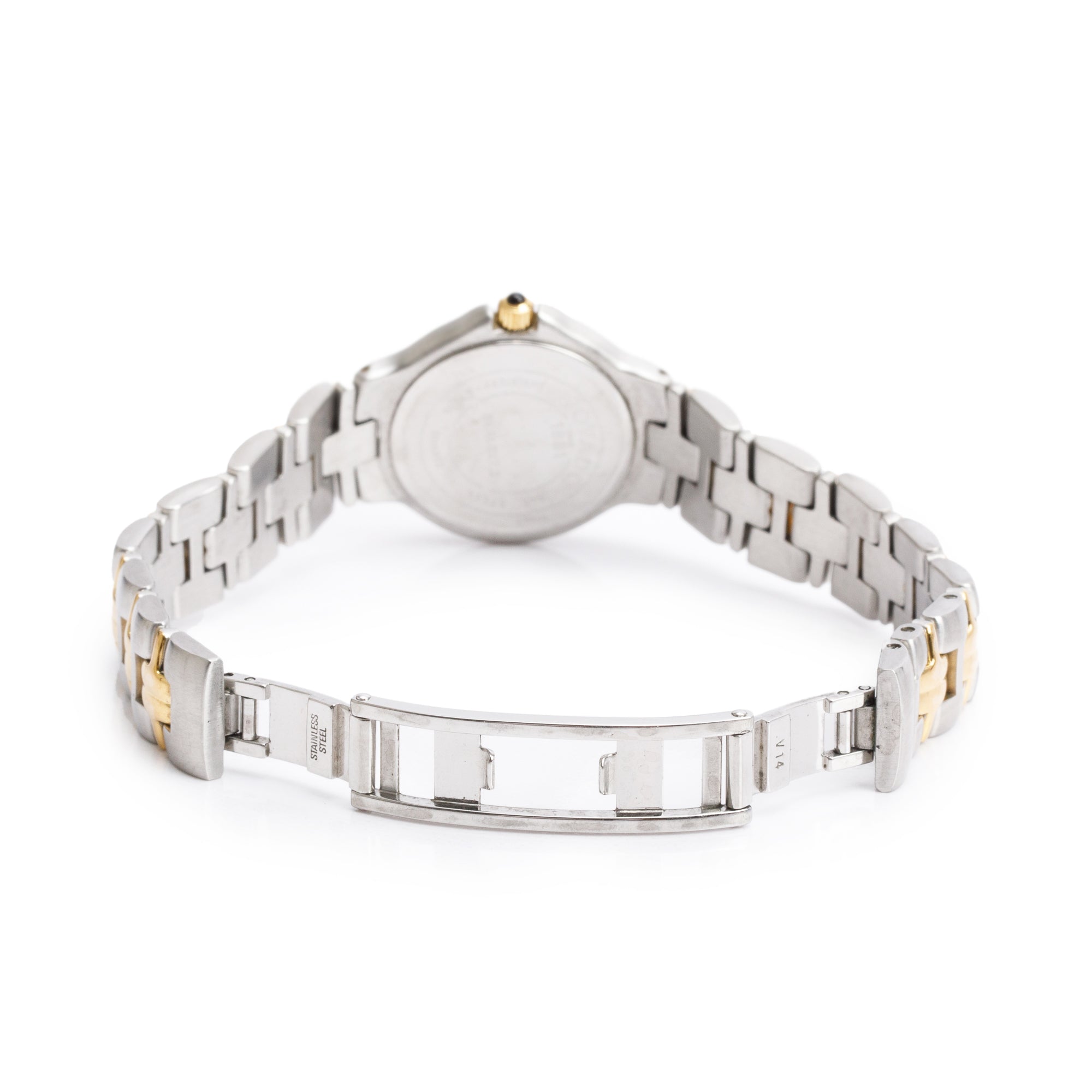 Movado Gold-Plated & Stainless Steel Olympian 26 MM Quartz Watch