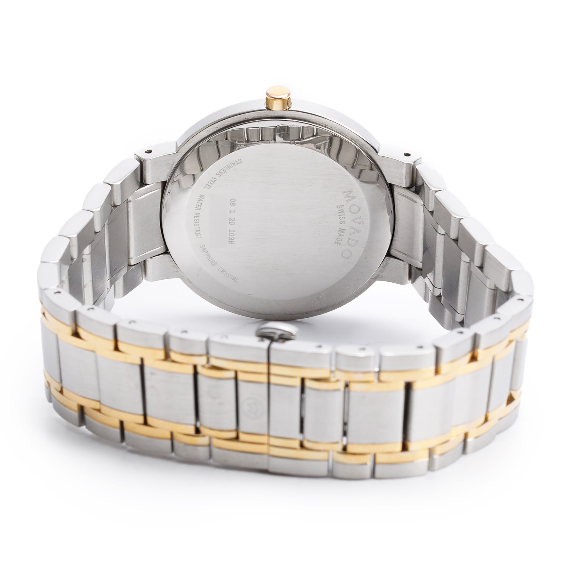 Movado Gold-Plated & Stainless Steel Stiri 40 MM Quartz Watch