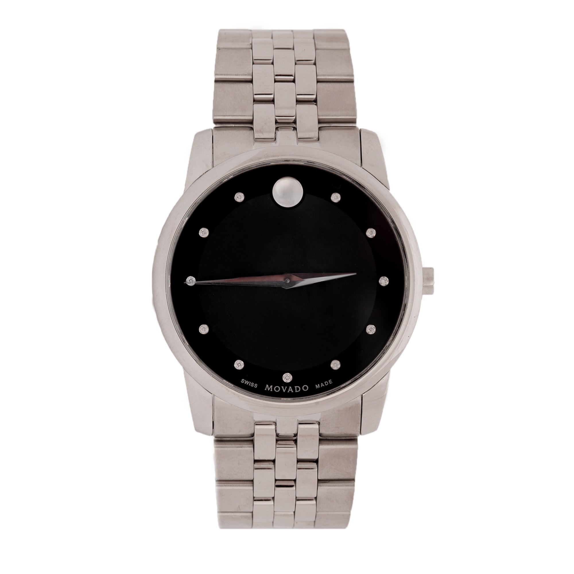 Movado Museum Classic Diamond Dial 40MM Watch